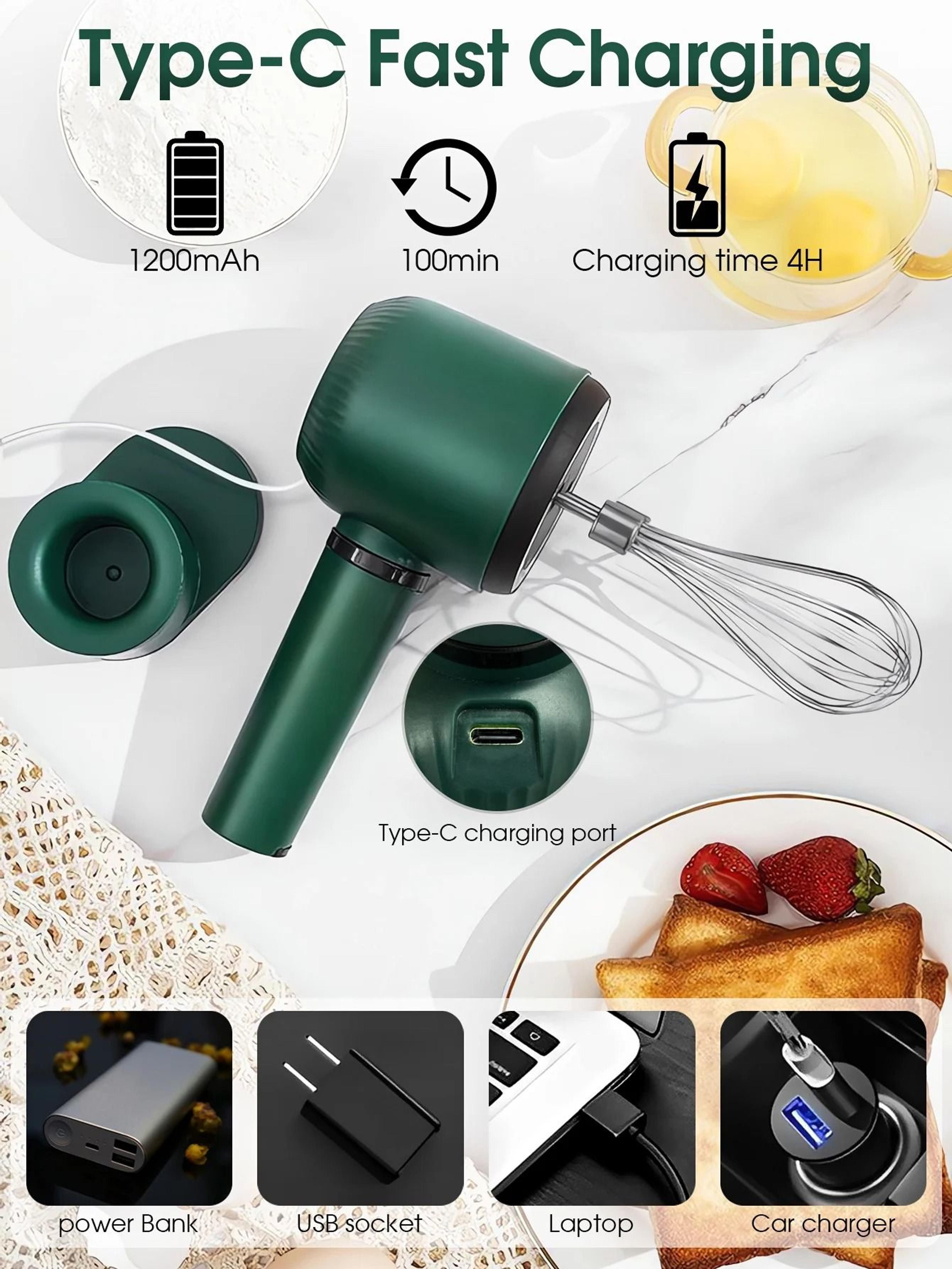 DualStick 1200mAh Rechargeable Kitchen Mixer 5