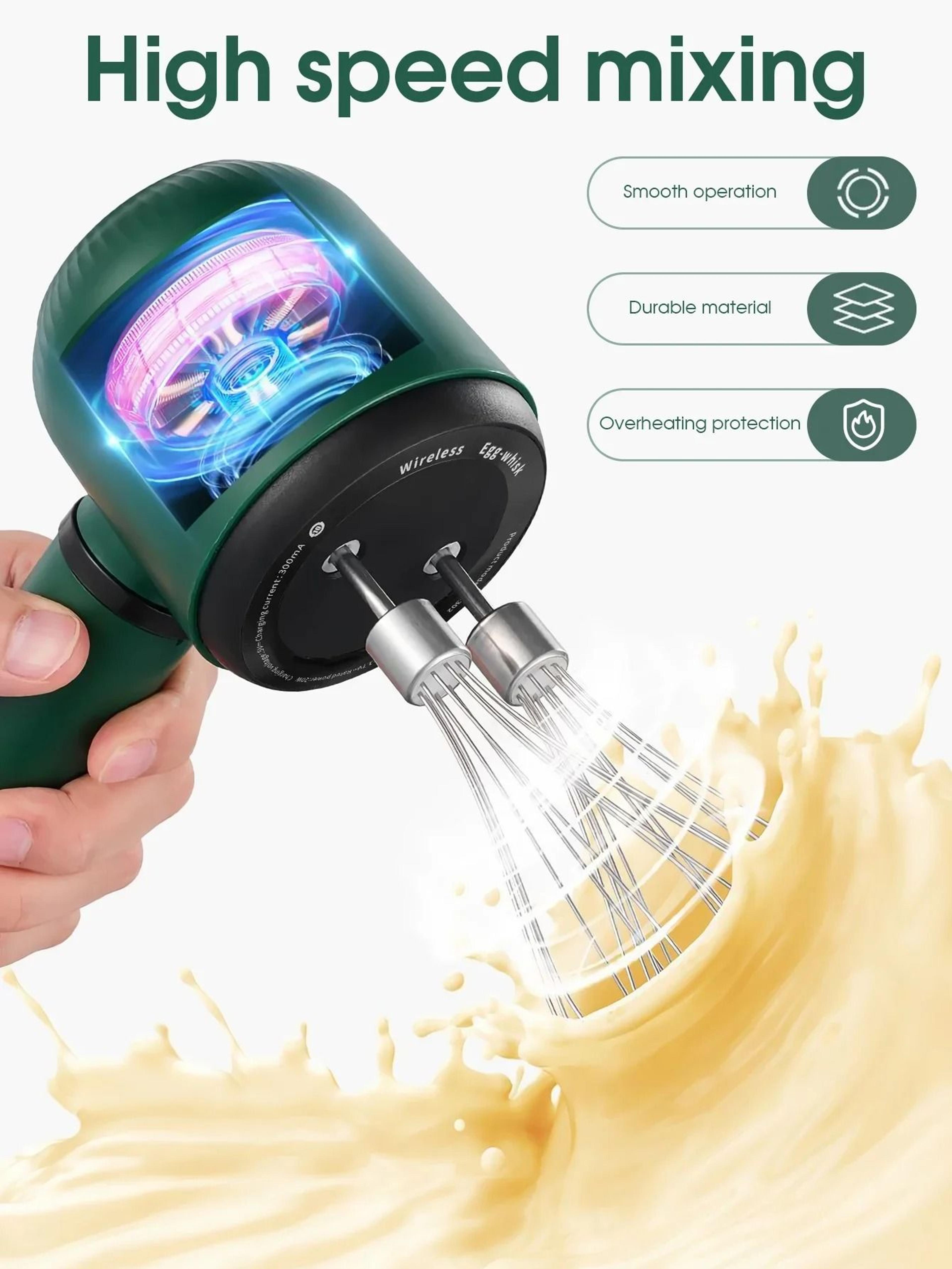 DualStick 1200mAh Rechargeable Kitchen Mixer 6