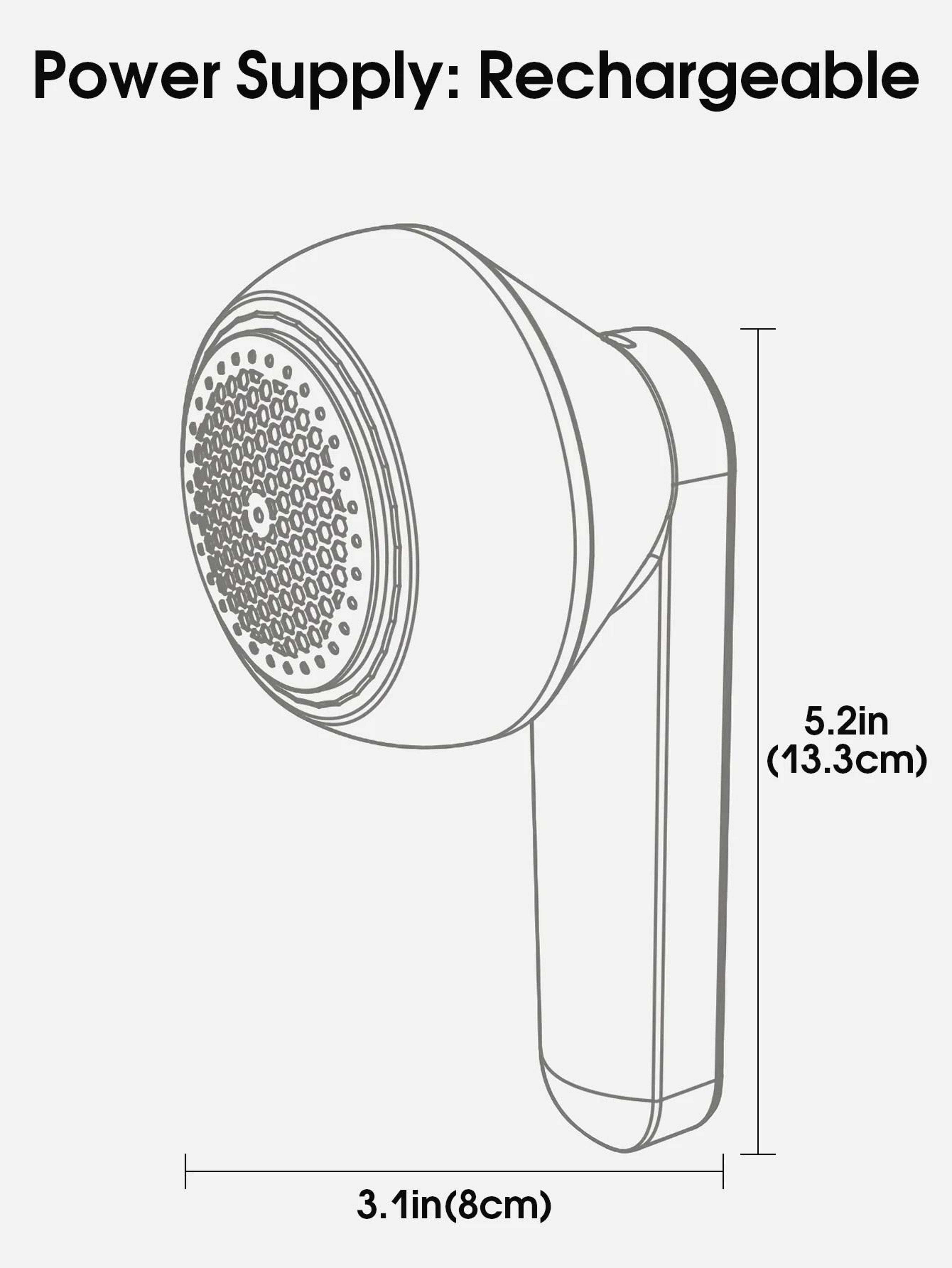 Ultra Portable Rechargeable Fabric Shaver 2