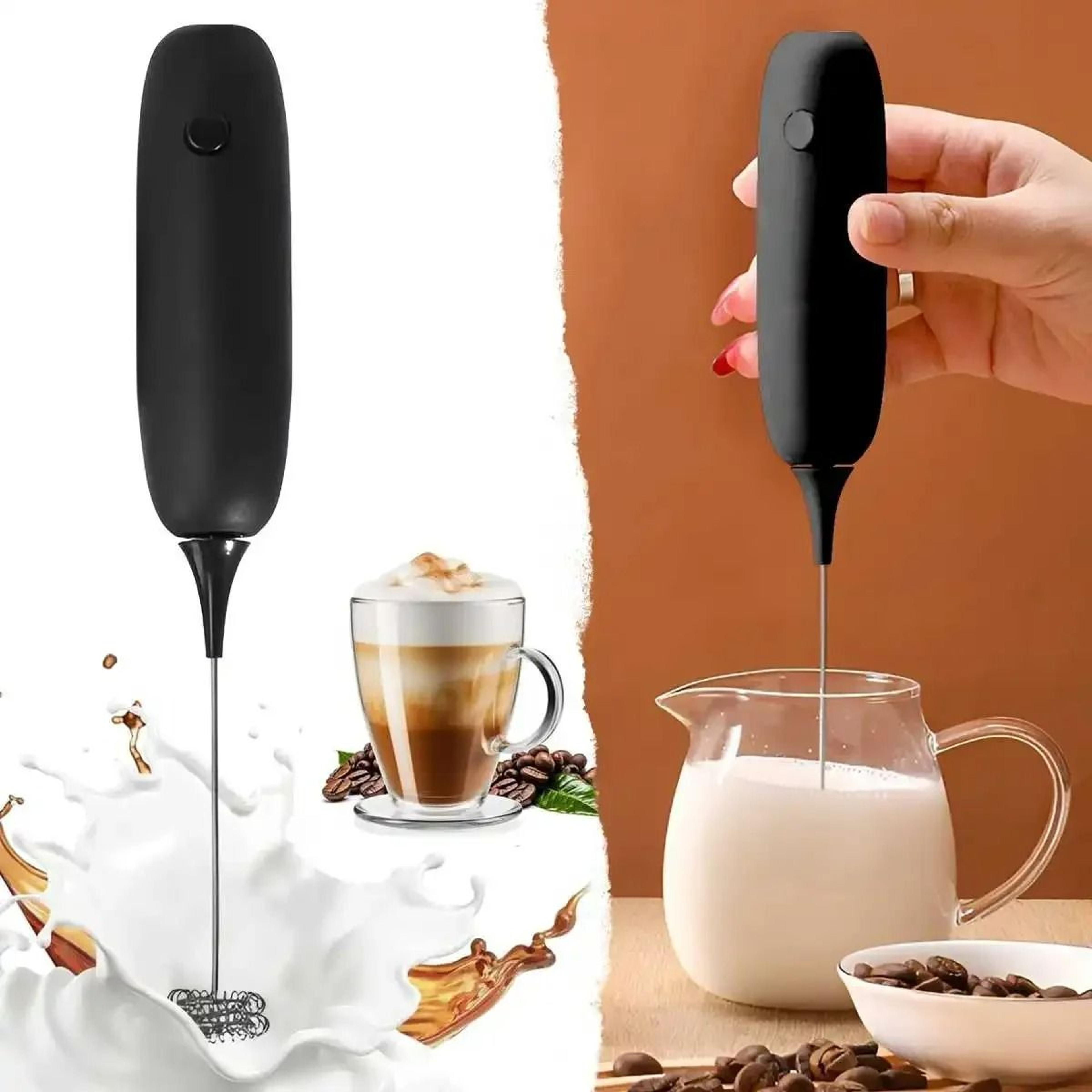 cordless stainless steel milk frother