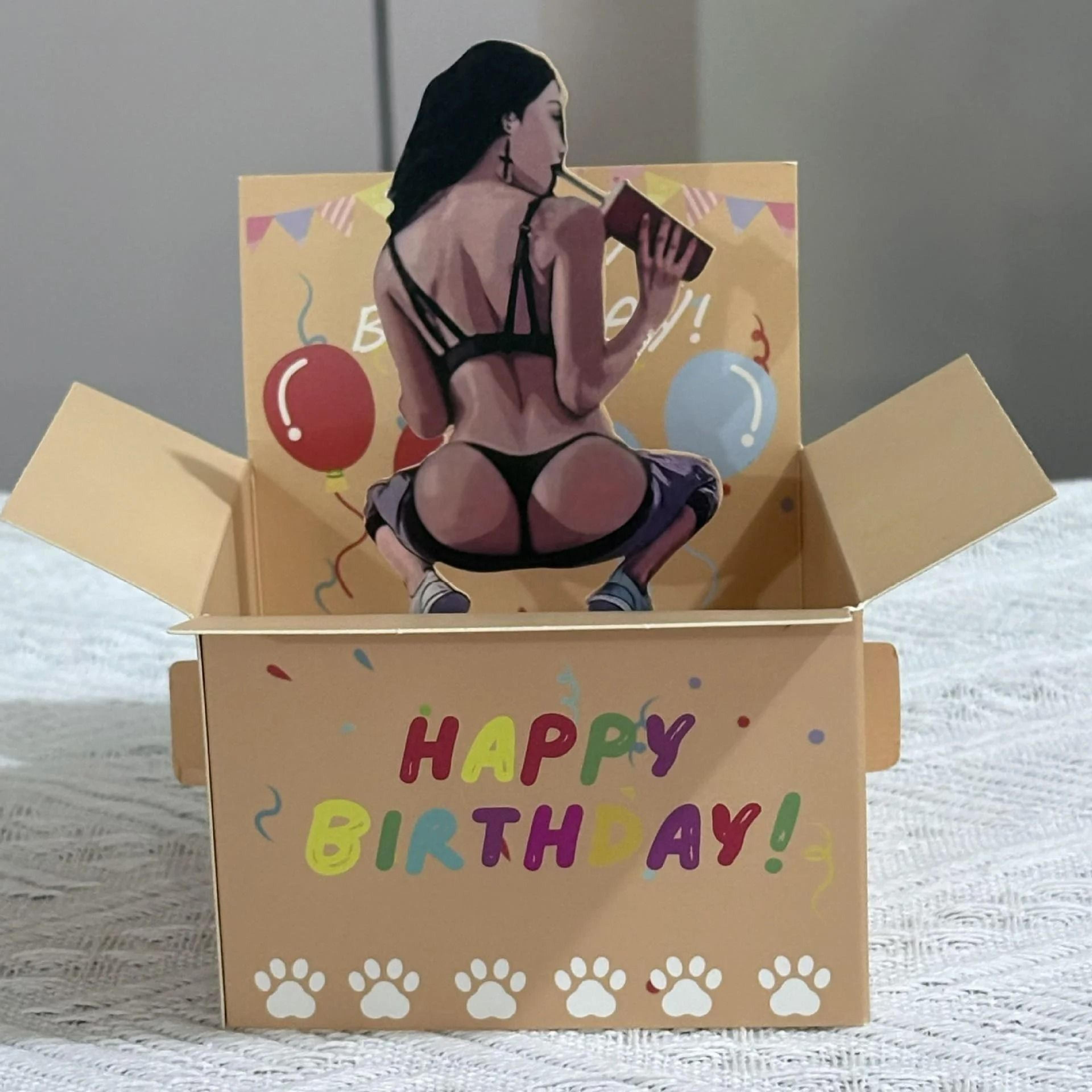 3D Hilarious PopUp Happy Birthday Card 8