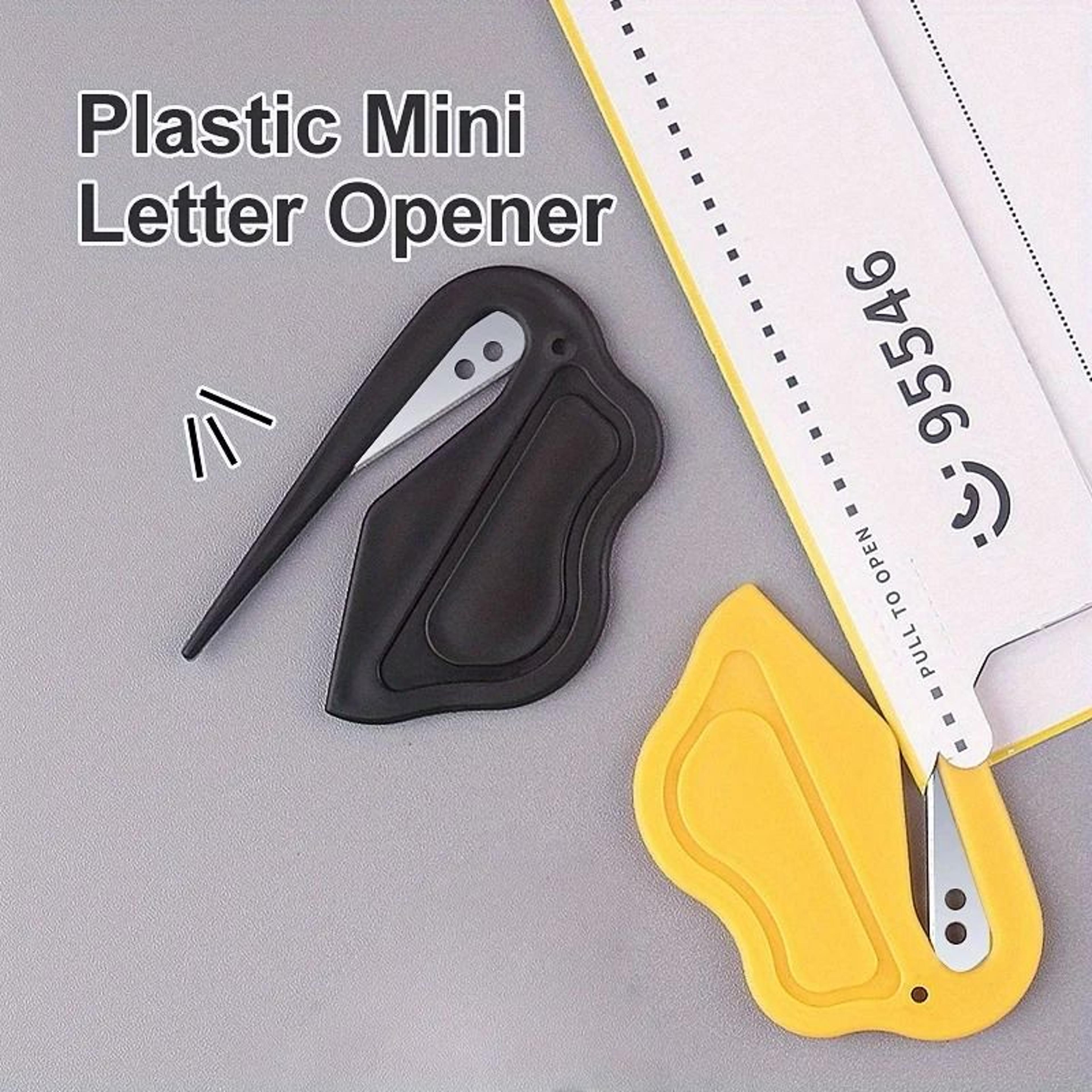3Piece Multicolor Safety Slitter  Envelope Opener Kit 0
