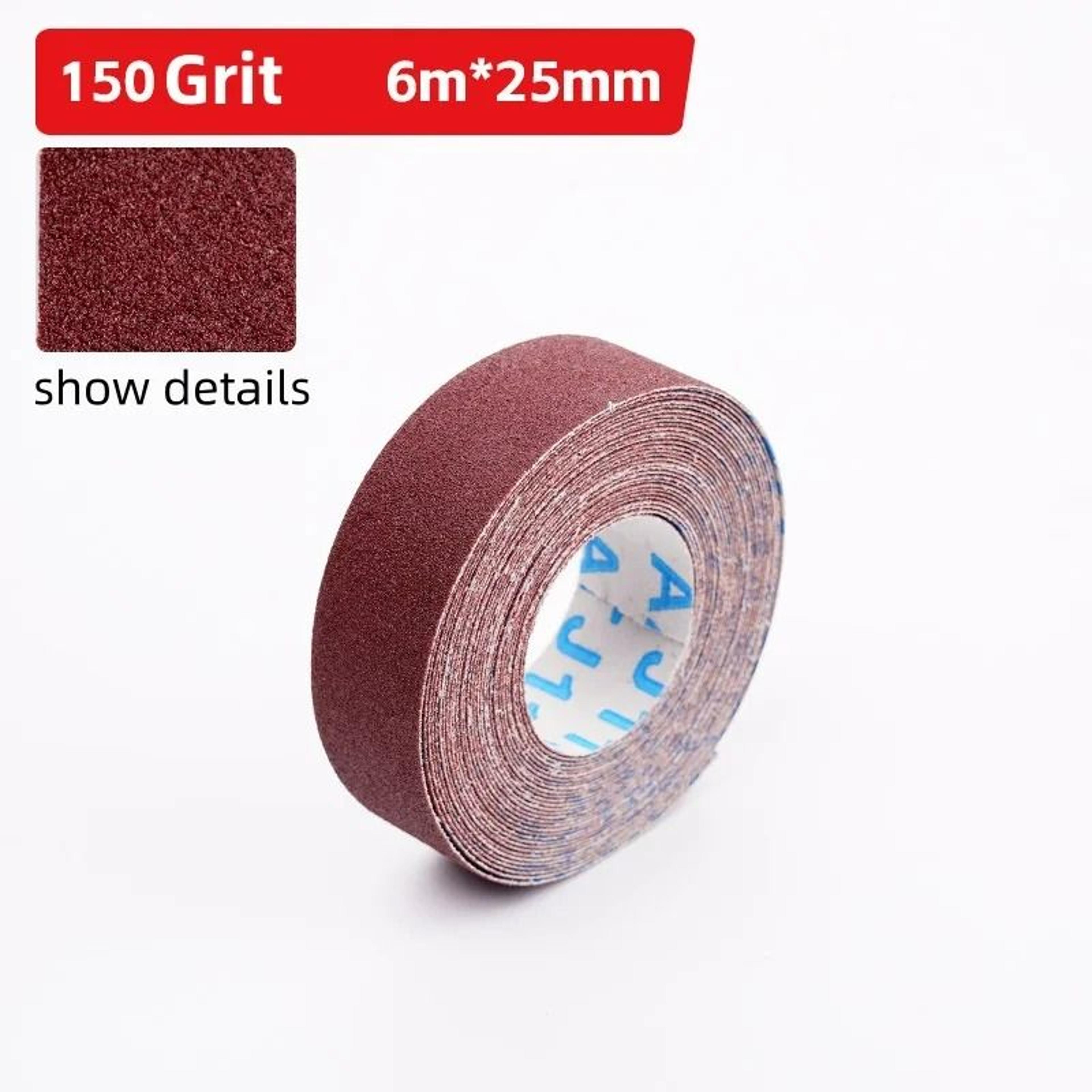 Emery Cloth Sandpaper Roll Set 6