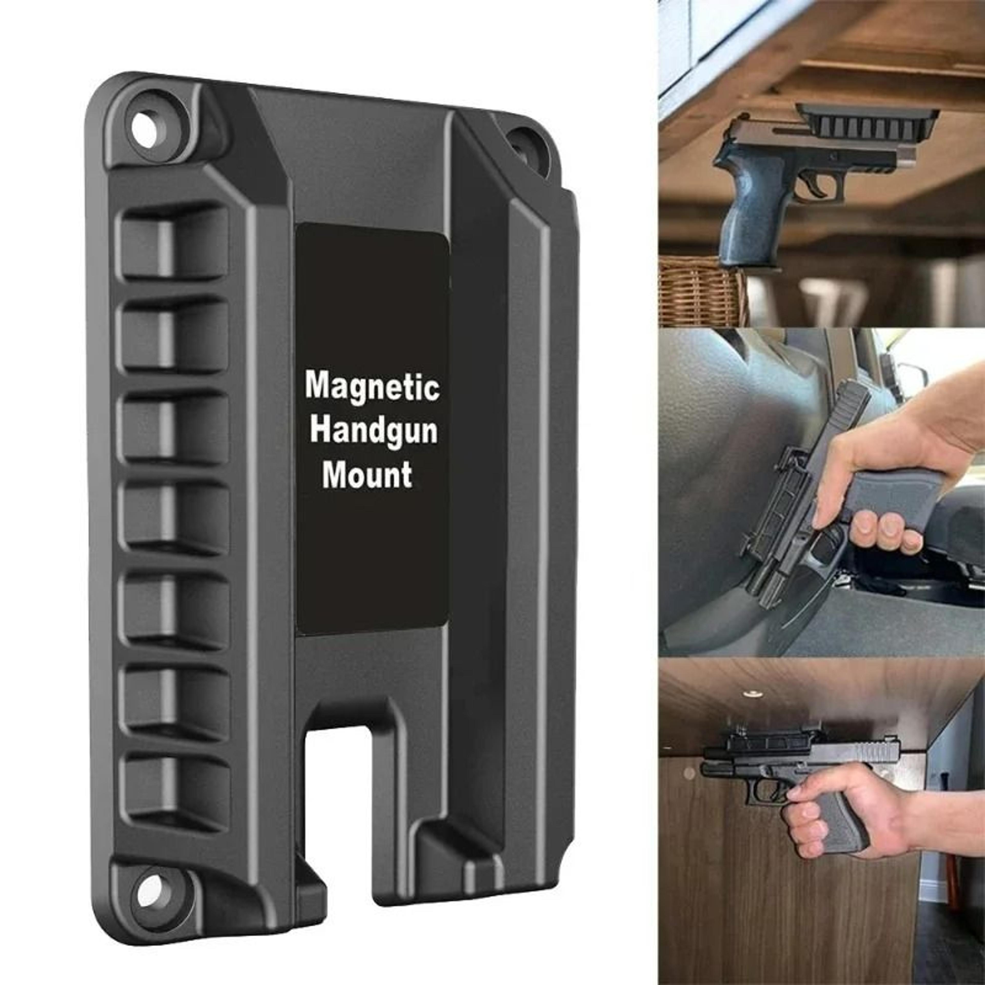 HeavyDuty Magnetic Car Pistol Mount  QuickDraw Holder 1