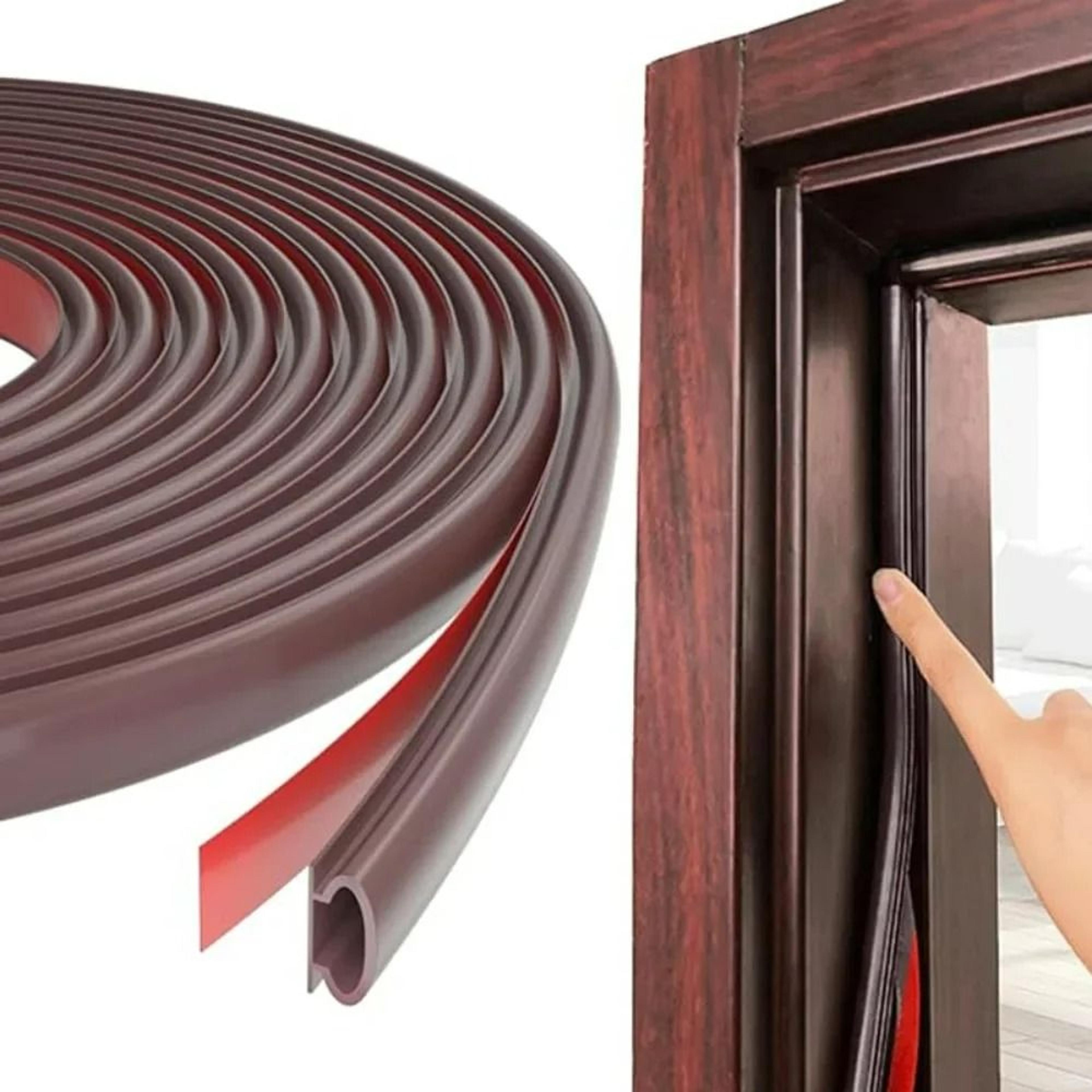 DShape HeavyDuty Rubber Door Sealing Strip 9