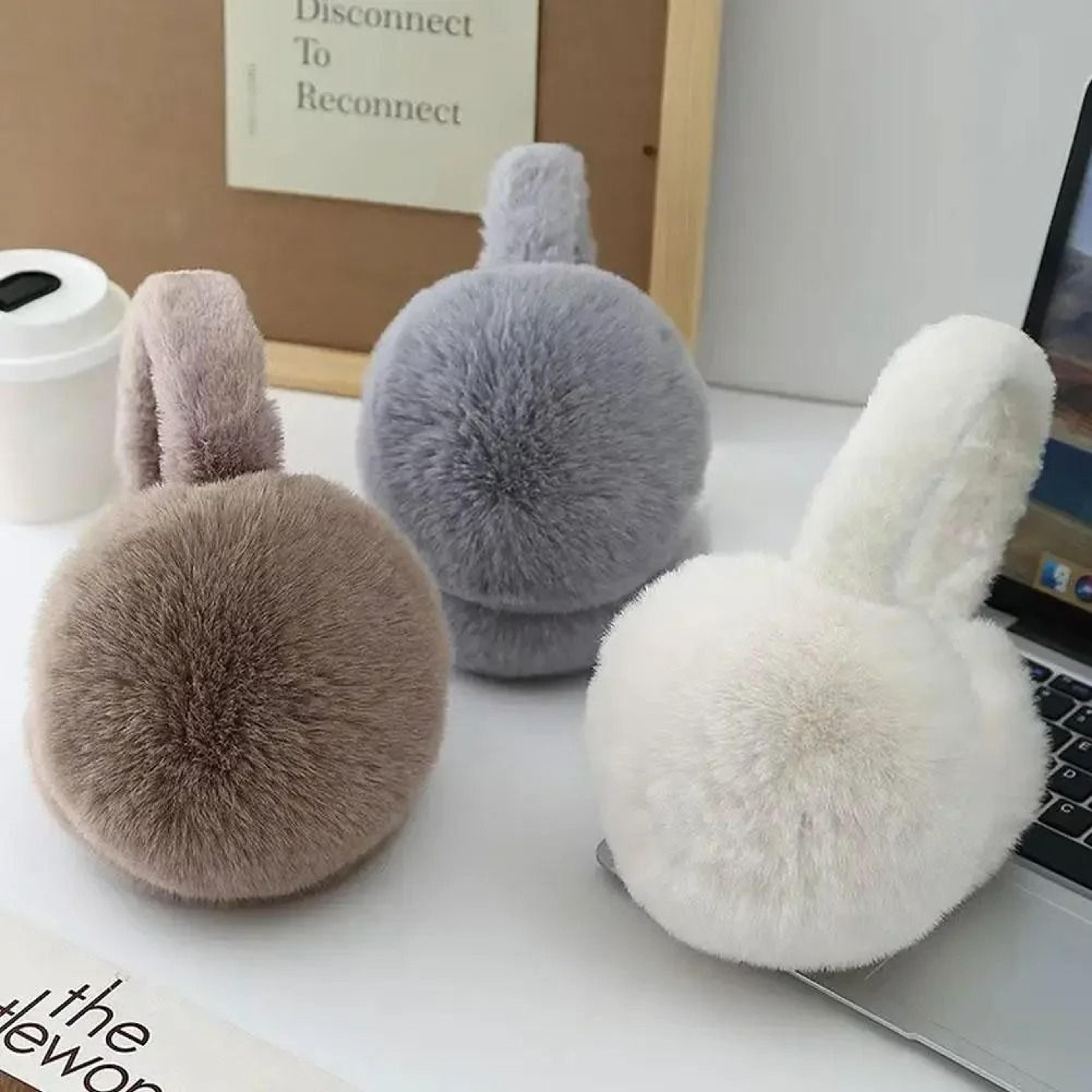 Solid Color Foldable Winter Earmuffs 6