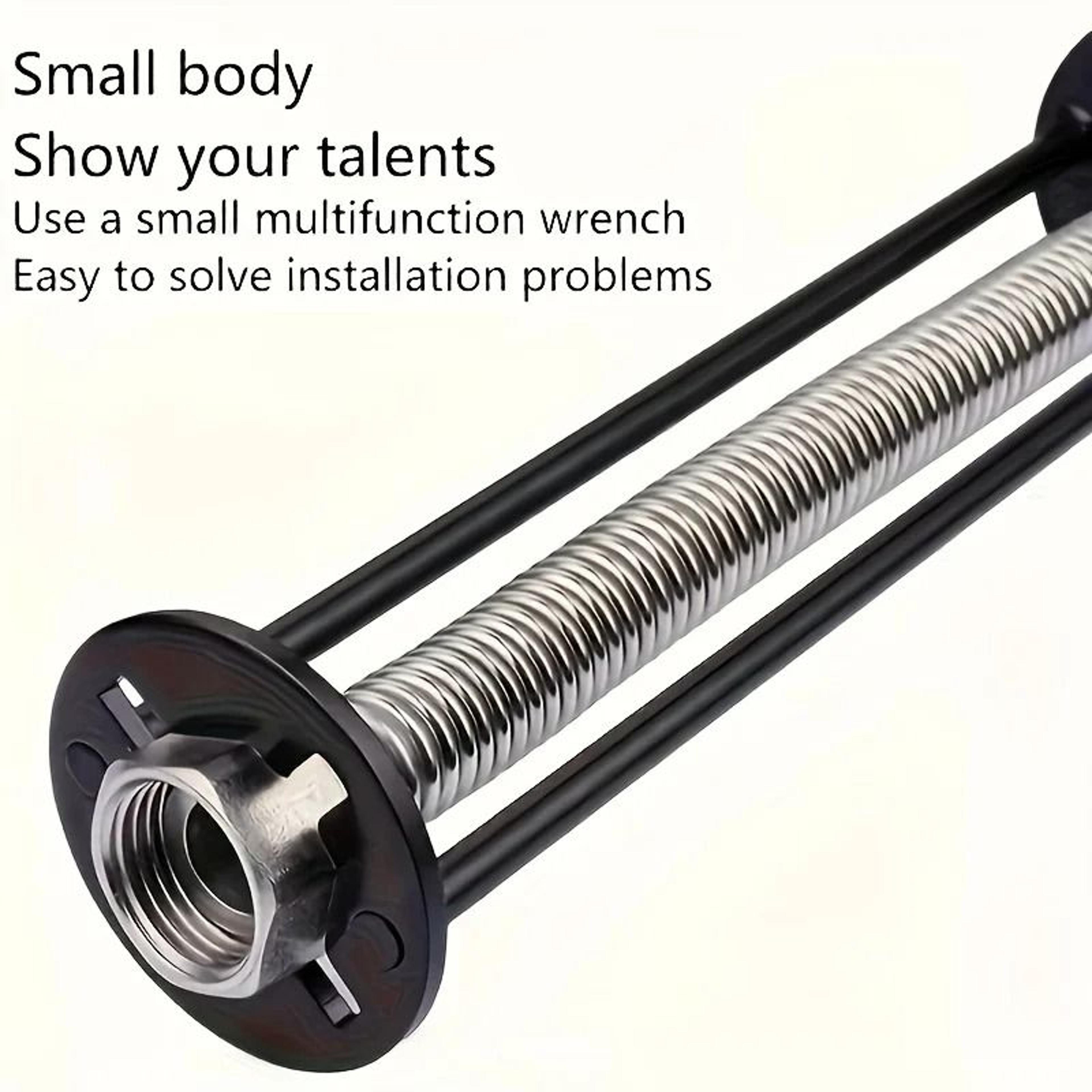 4-jaw multifunctional under-sink faucet wrench 2pcs
