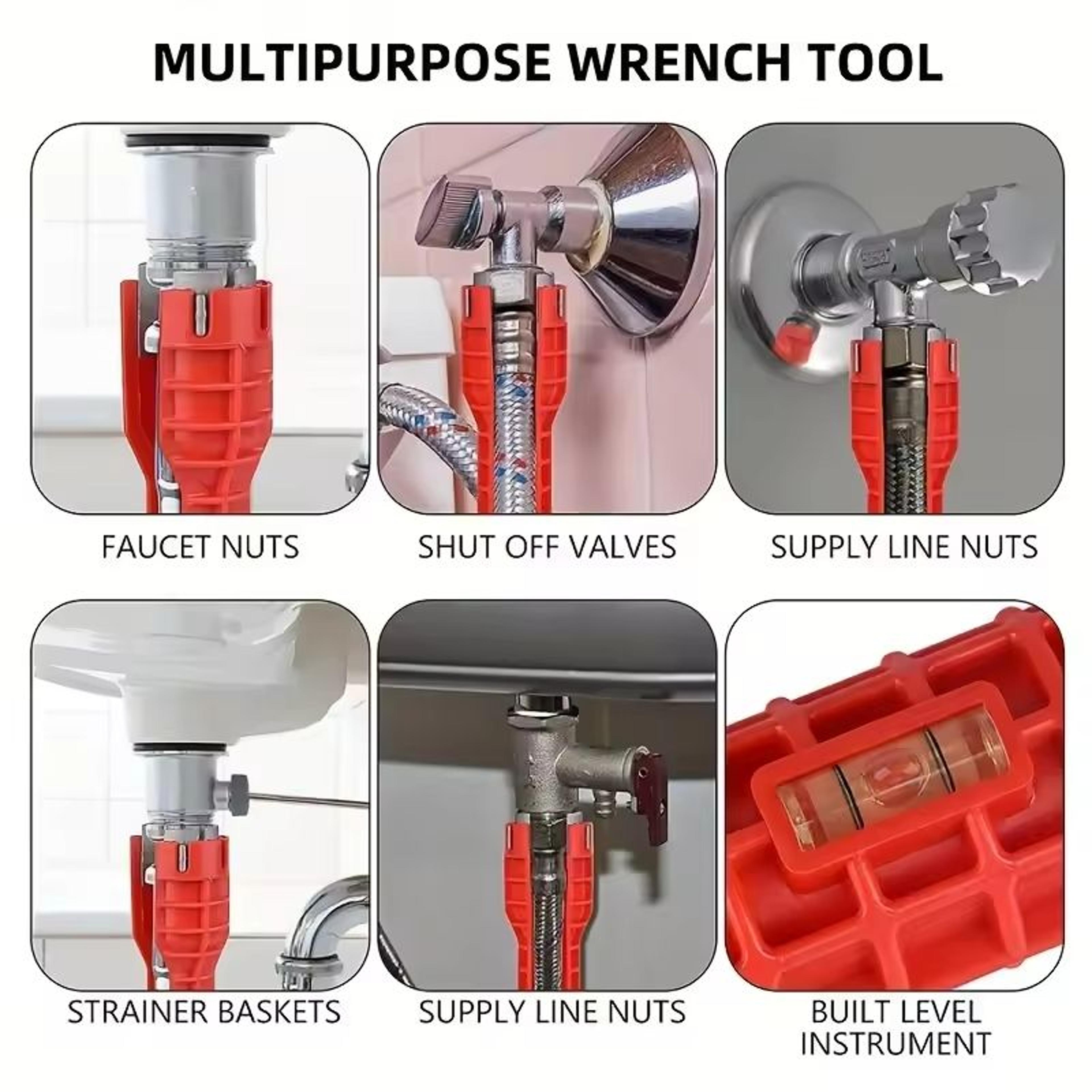 5in1 MultiFunctional UnderSink Installer Wrench 1