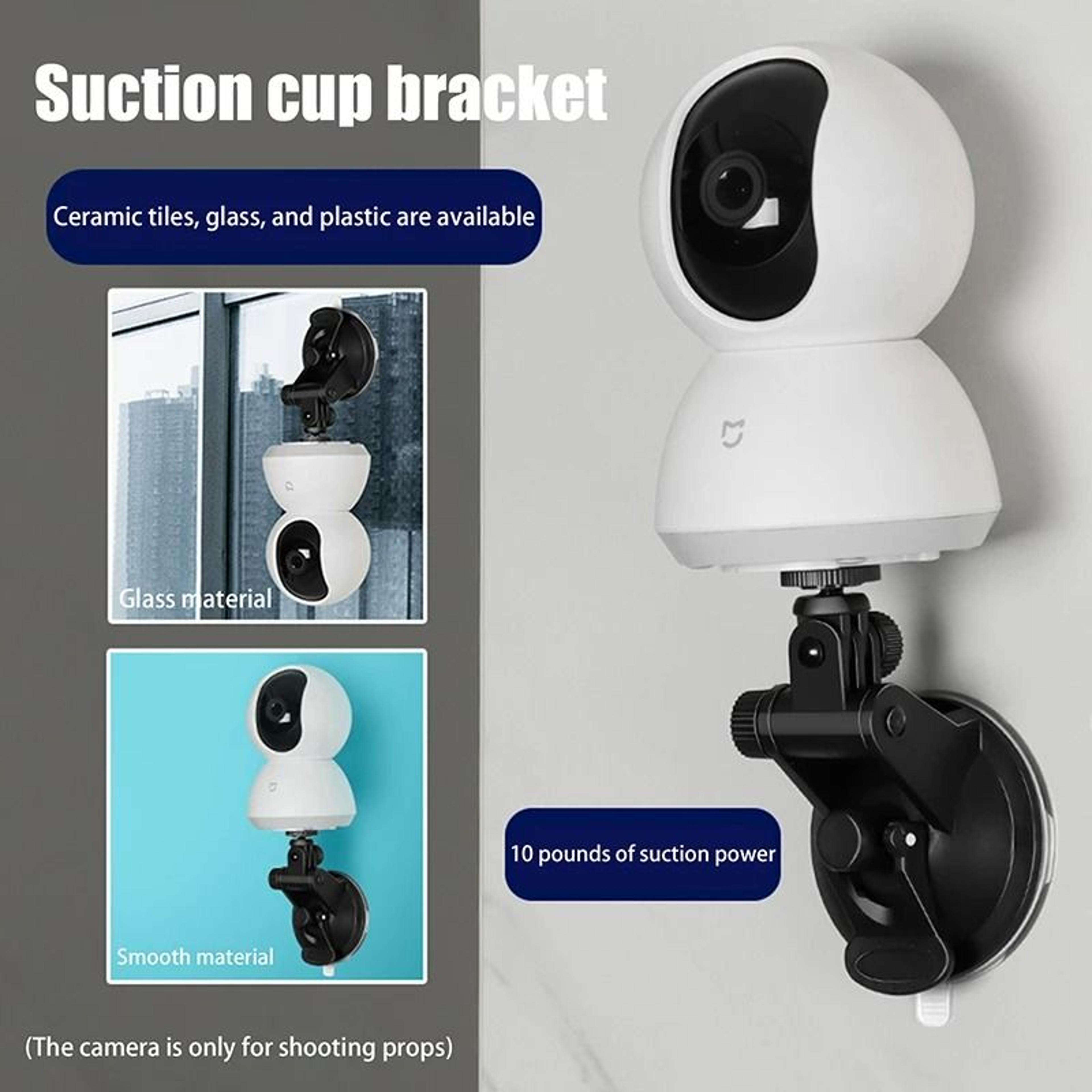 Universal NonPunching Suction Cup Security Camera Bracket 0