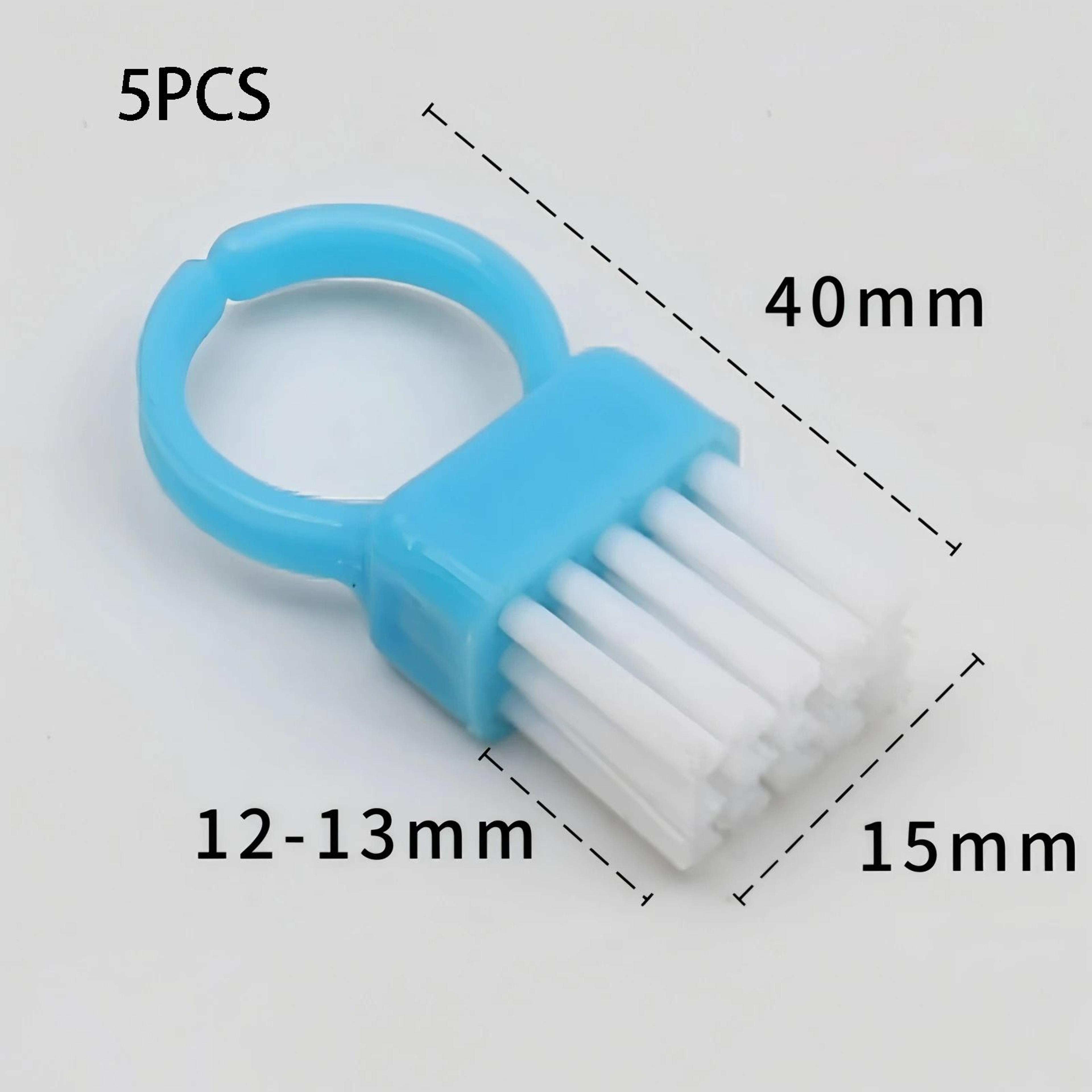 Mini Finger Ring Nail Dust Cleaning Brushes 7