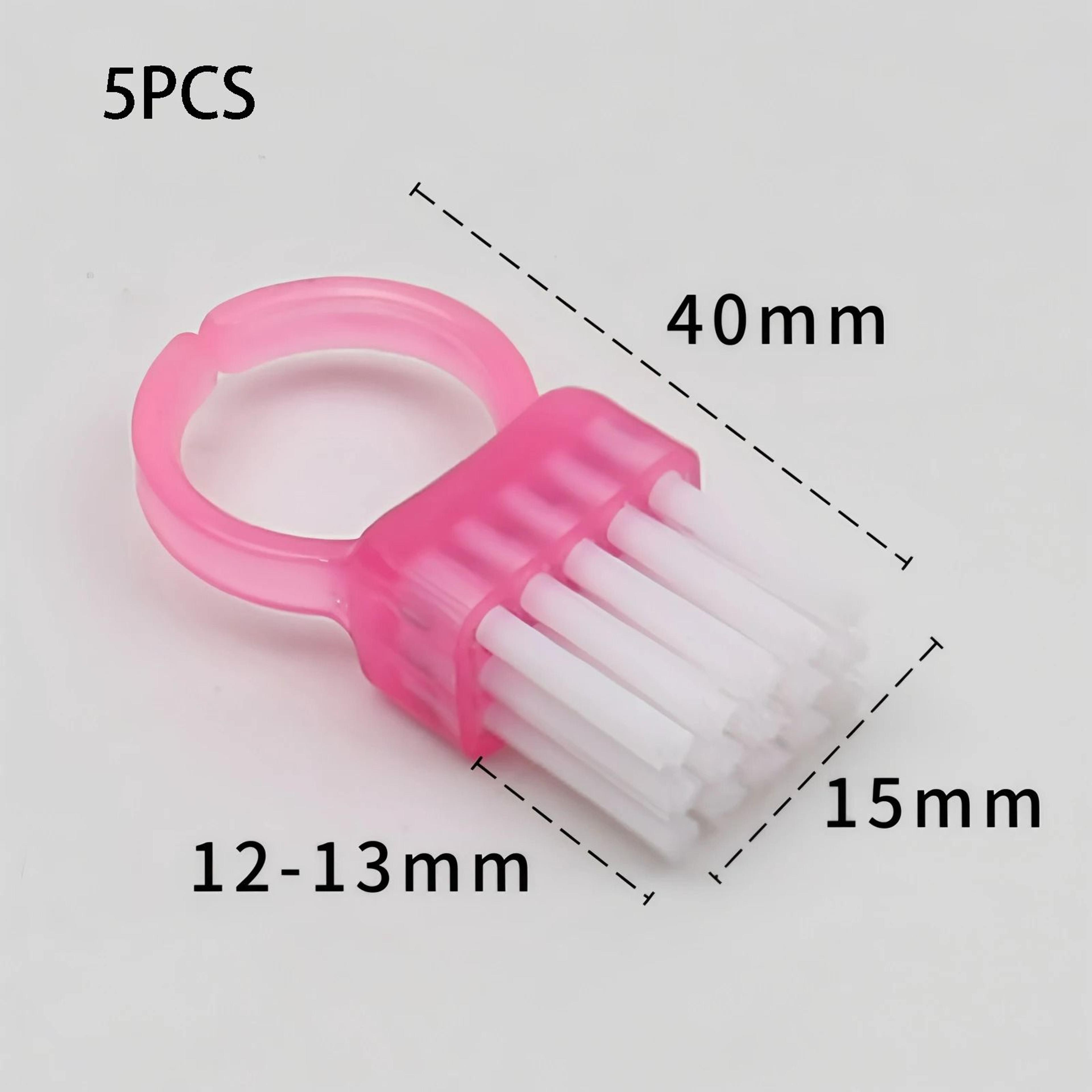 Mini Finger Ring Nail Dust Cleaning Brushes 8