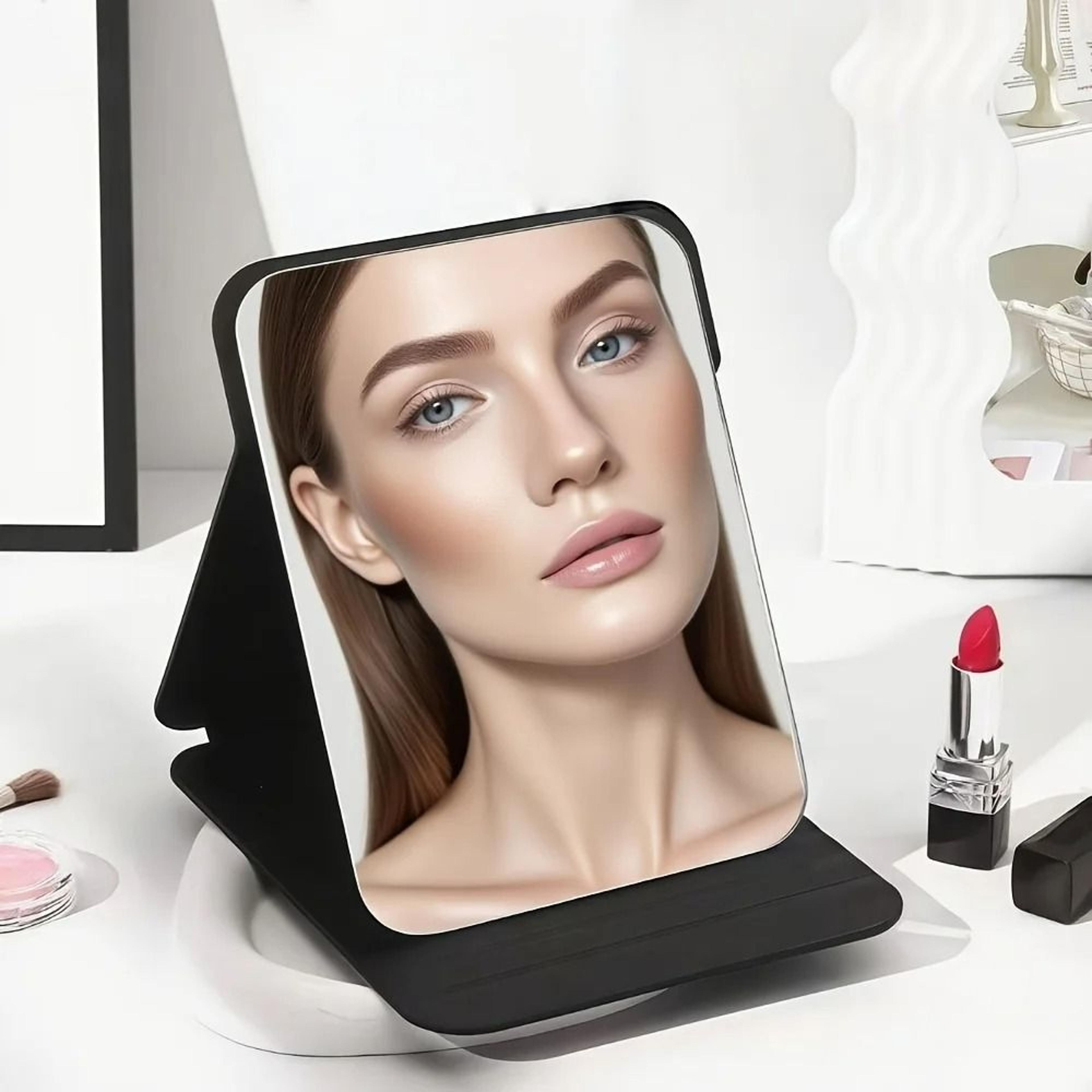 Portable Folding Desktop Vanity Mirror 0