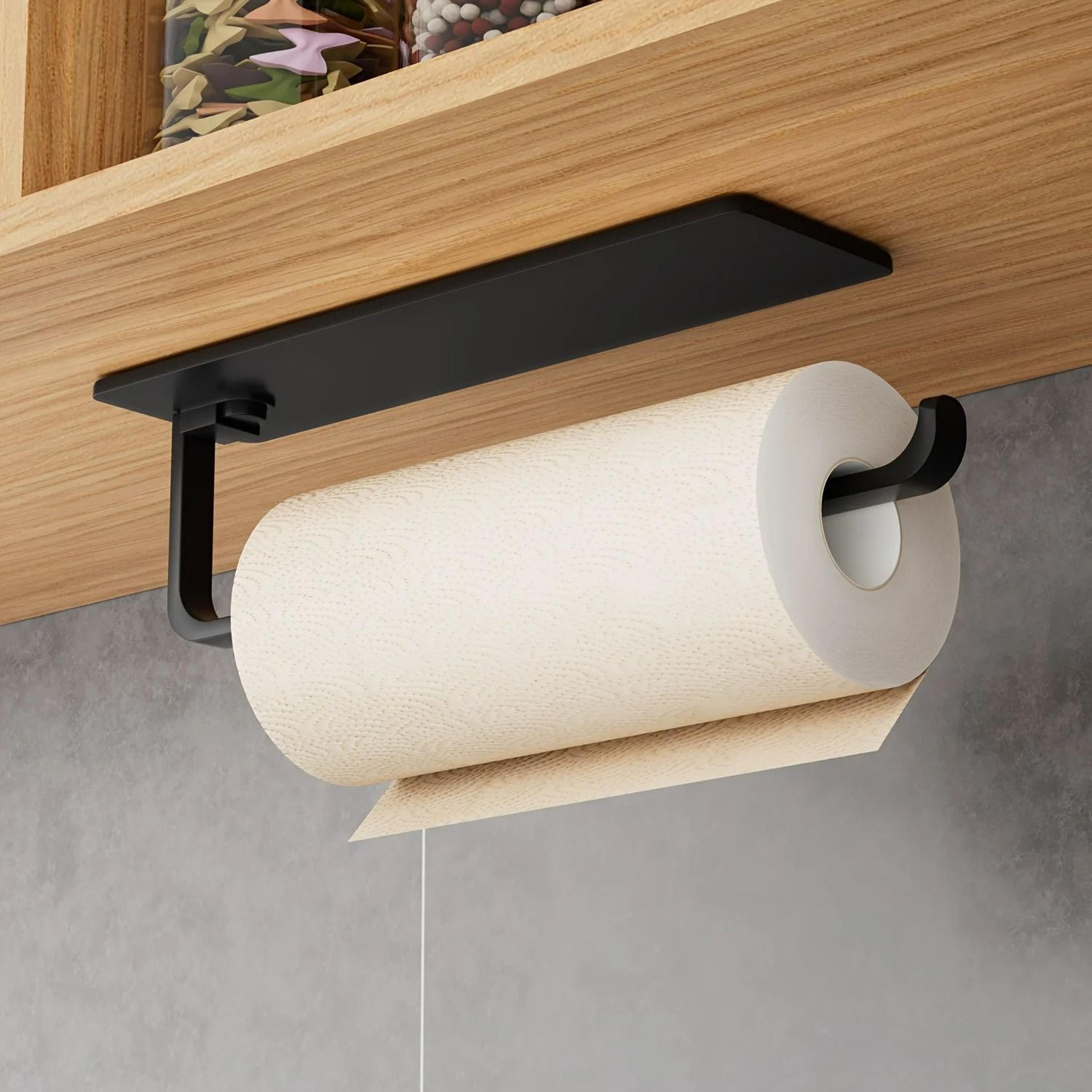 Versatile SelfAdhesive Kitchen  Bathroom Towel Holder 0