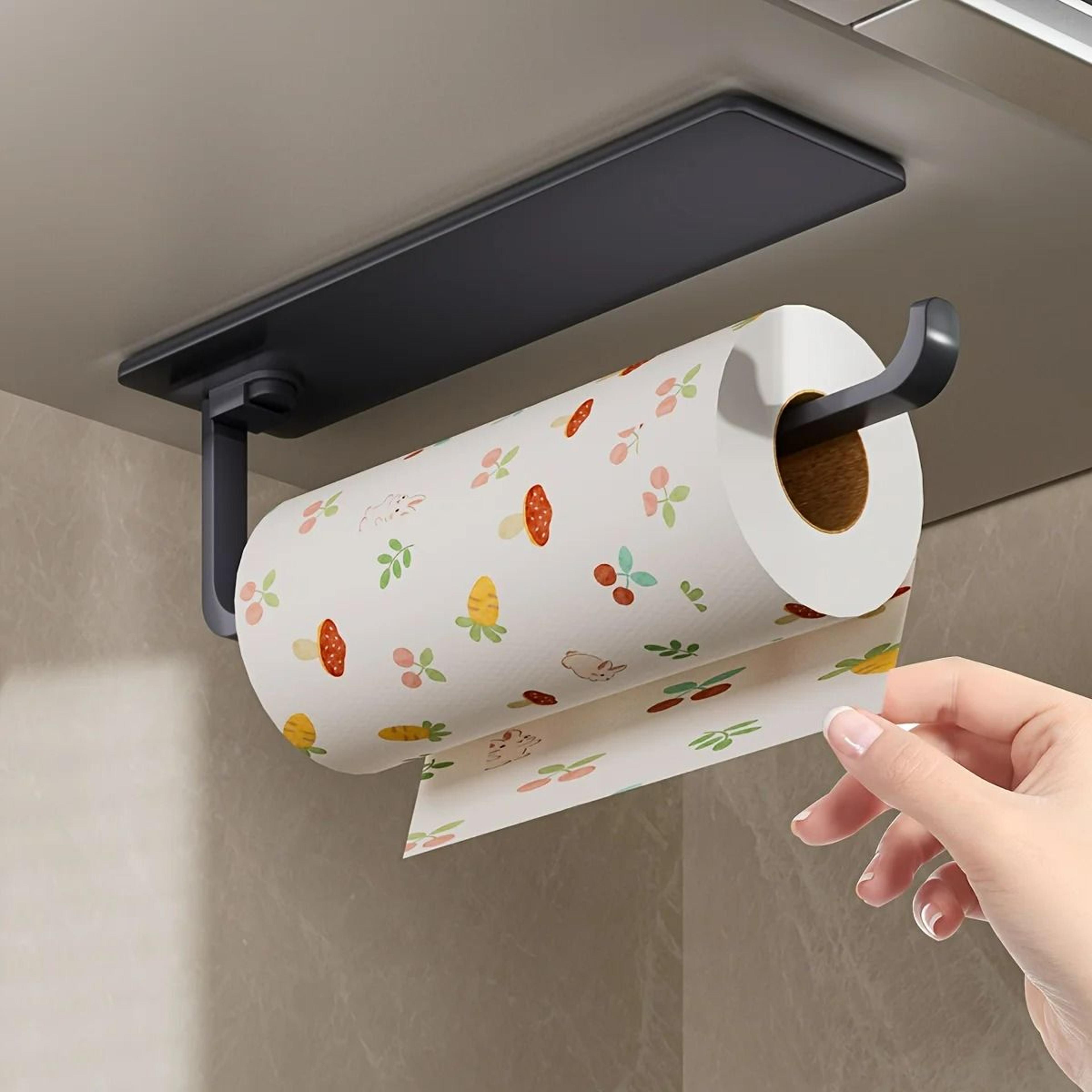 Versatile SelfAdhesive Kitchen  Bathroom Towel Holder 3