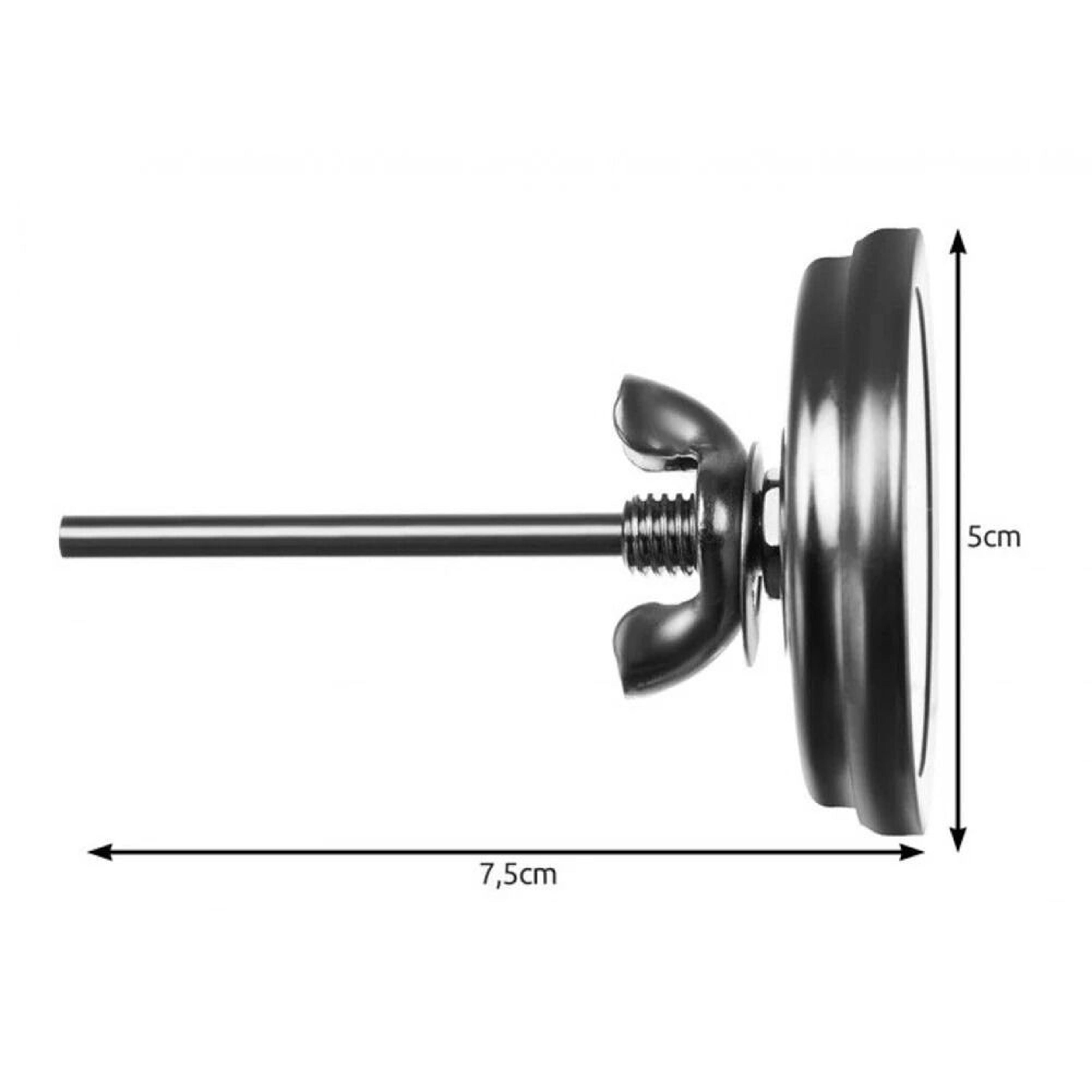 Stainless Steel BBQ Grill Thermometer Gauge 5