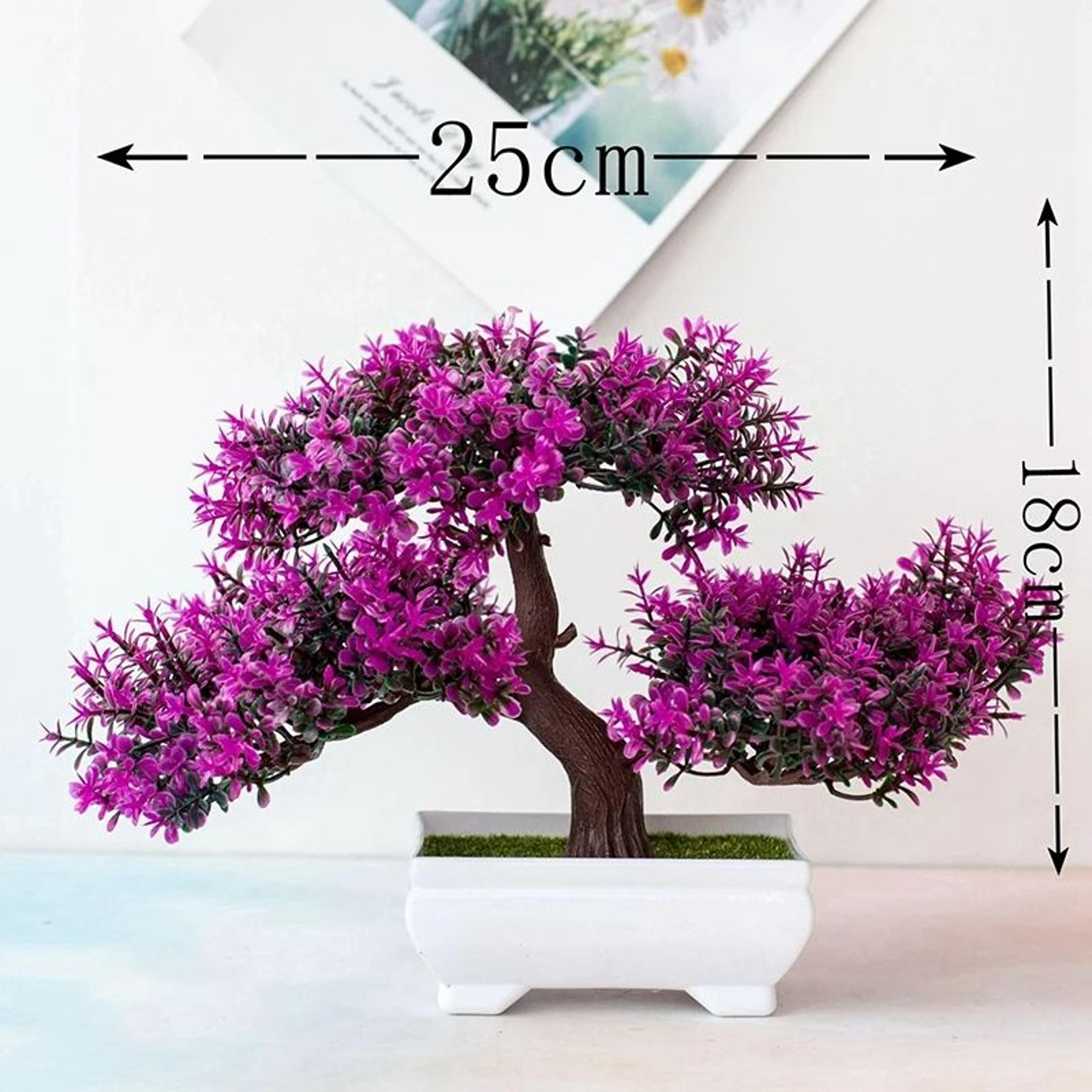 Desktop Artificial Bonsai Potted Plant 4