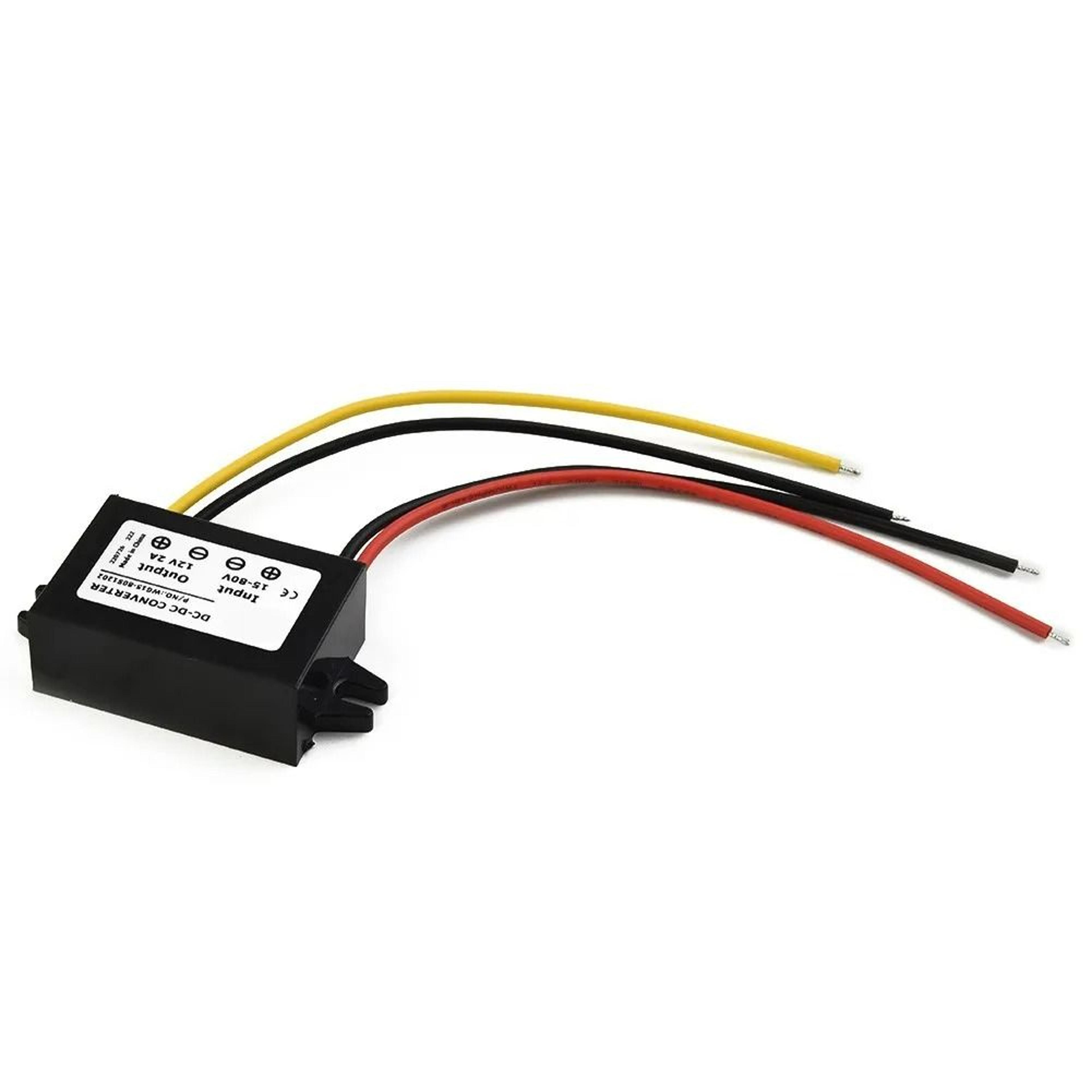 15V72V To 12V 2A DCDC StepDown Converter Module 4