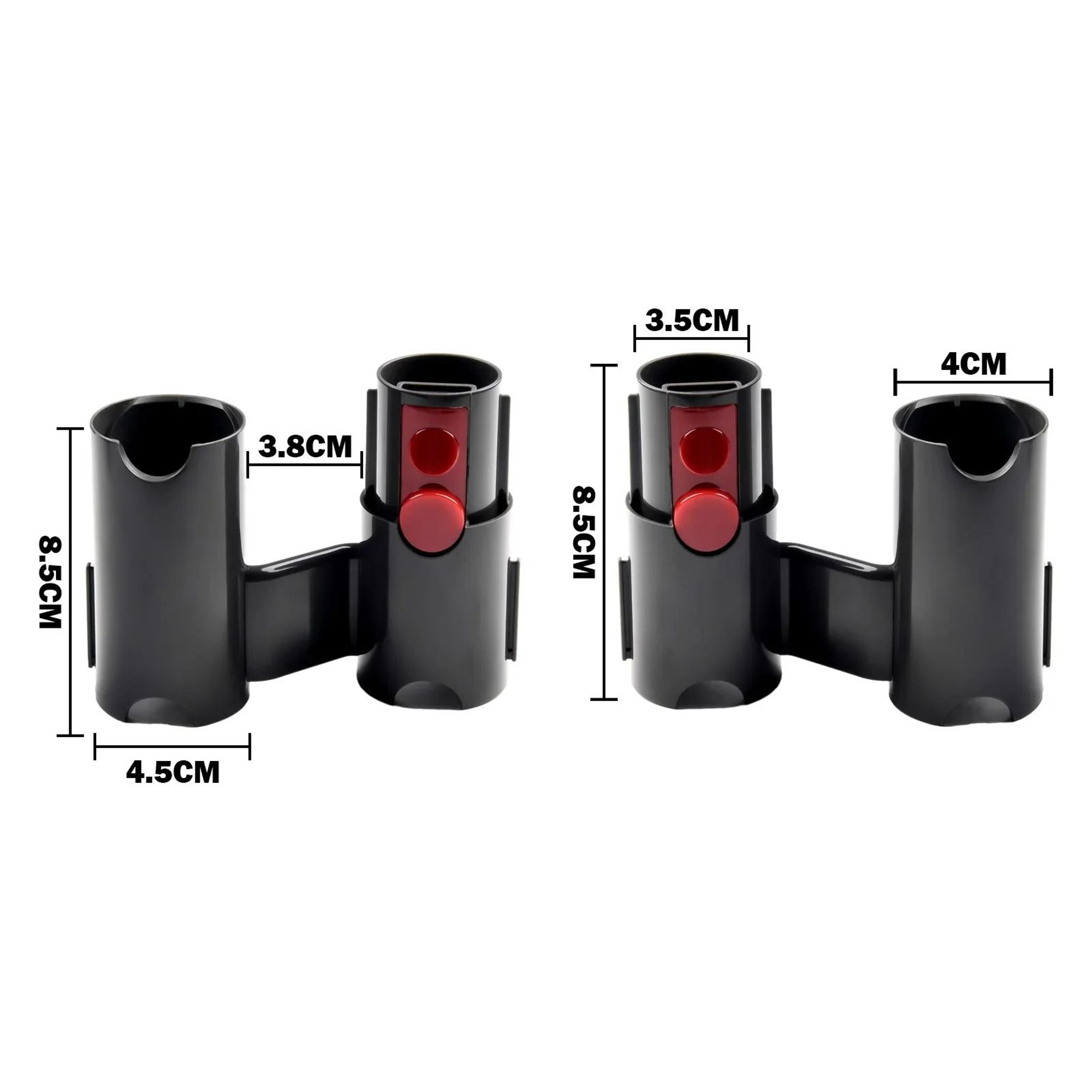 Vacuum Cleaner Brush Head Accessory Storage Holder 2Piece Pack 2