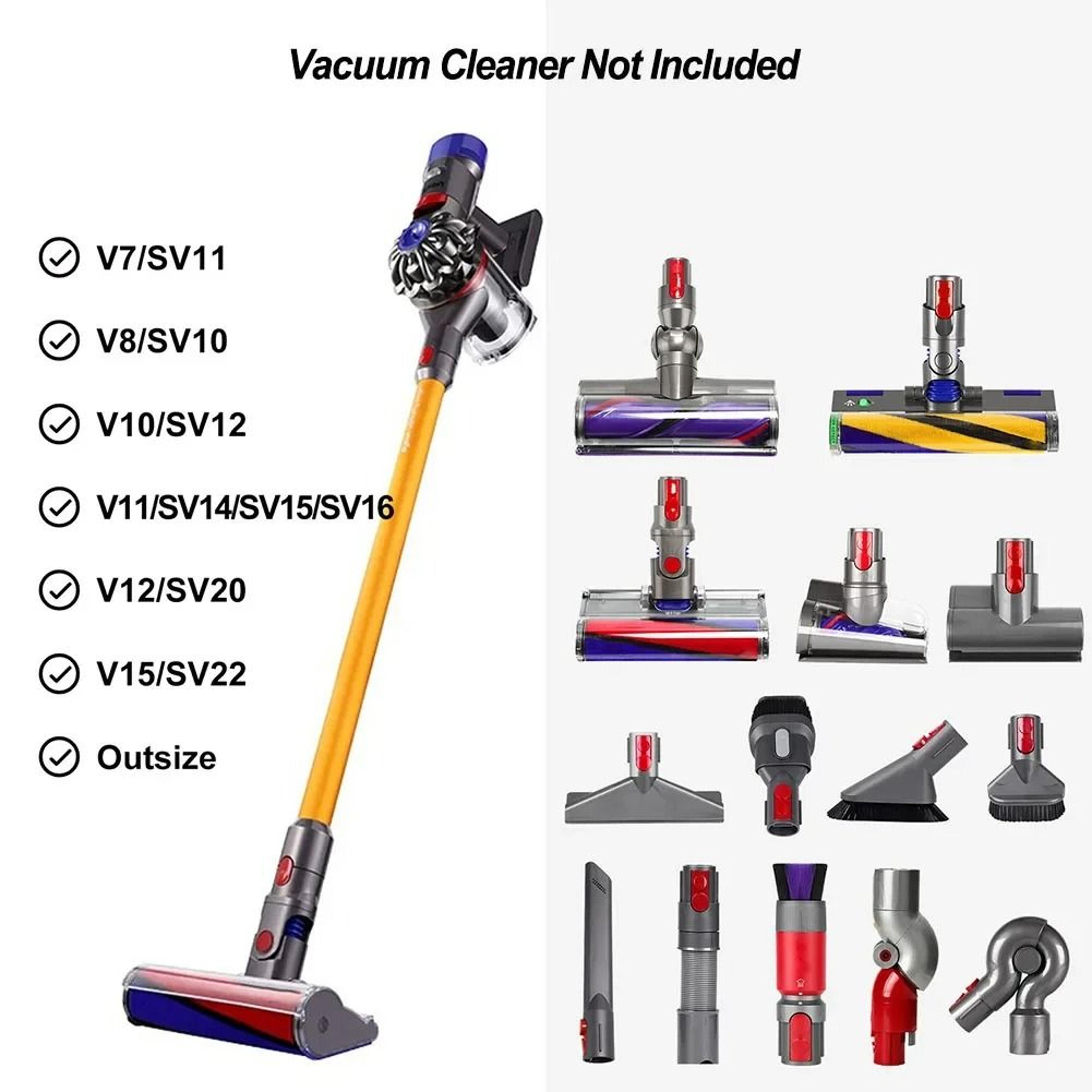 Vacuum Cleaner Brush Head Accessory Storage Holder 2Piece Pack 3