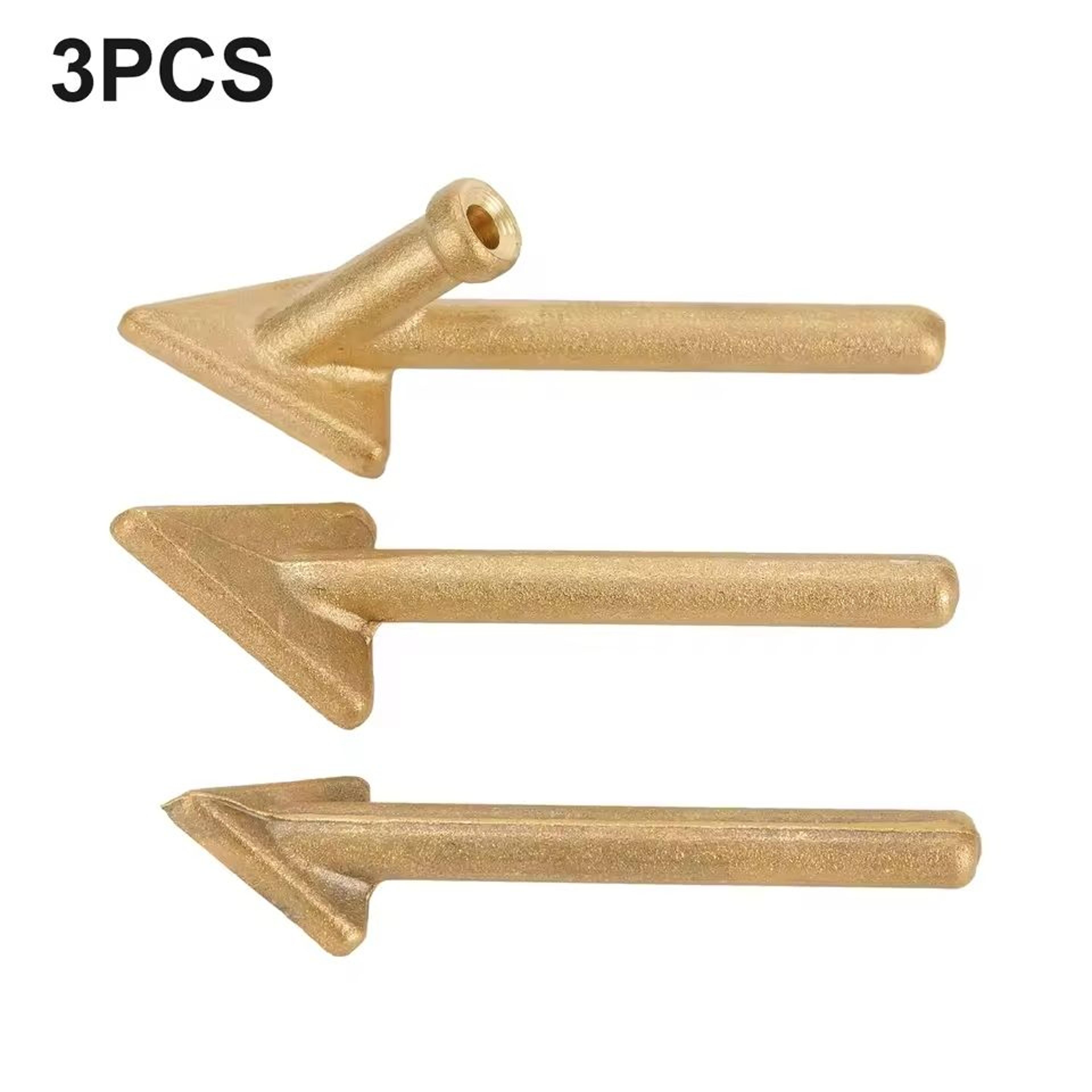 80W Plastic Welder Replacement Soldering Tips 3Piece Pack 2