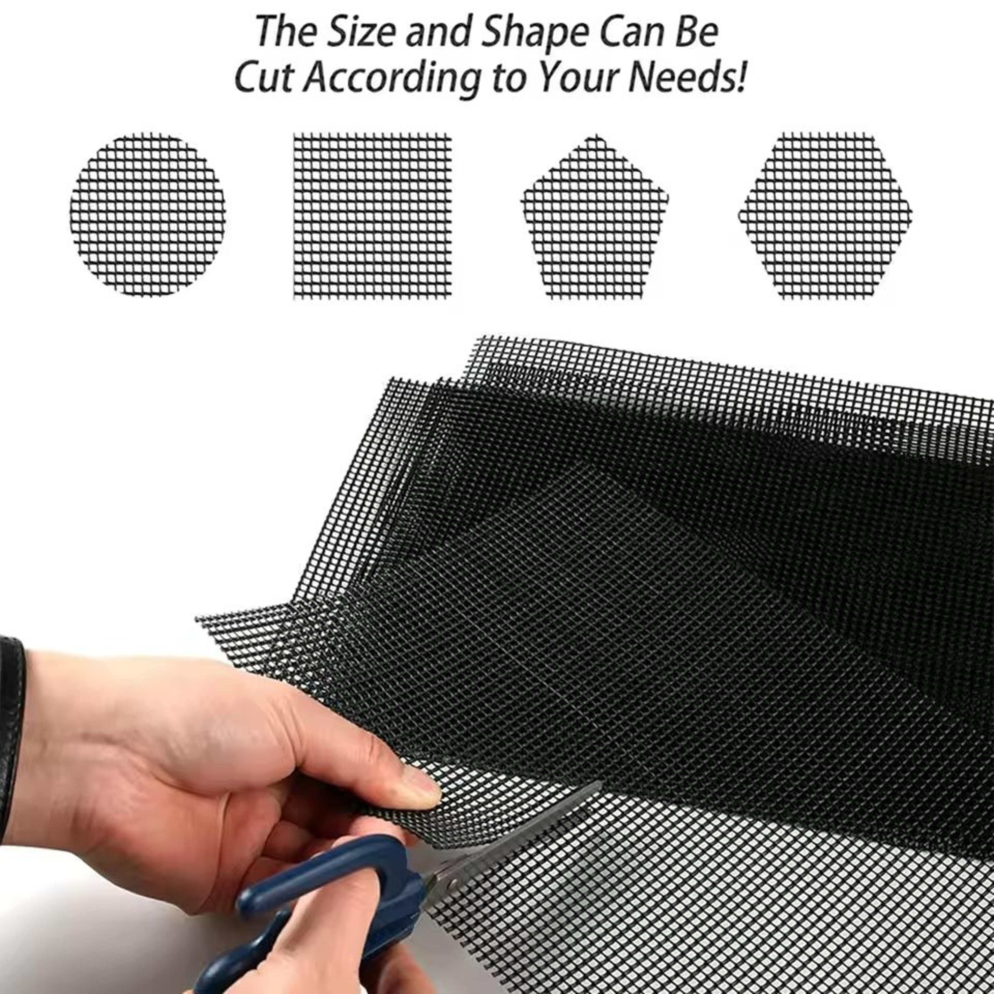 Bonsai Flower Pot Hole Mesh Pad 10Piece Pack 4