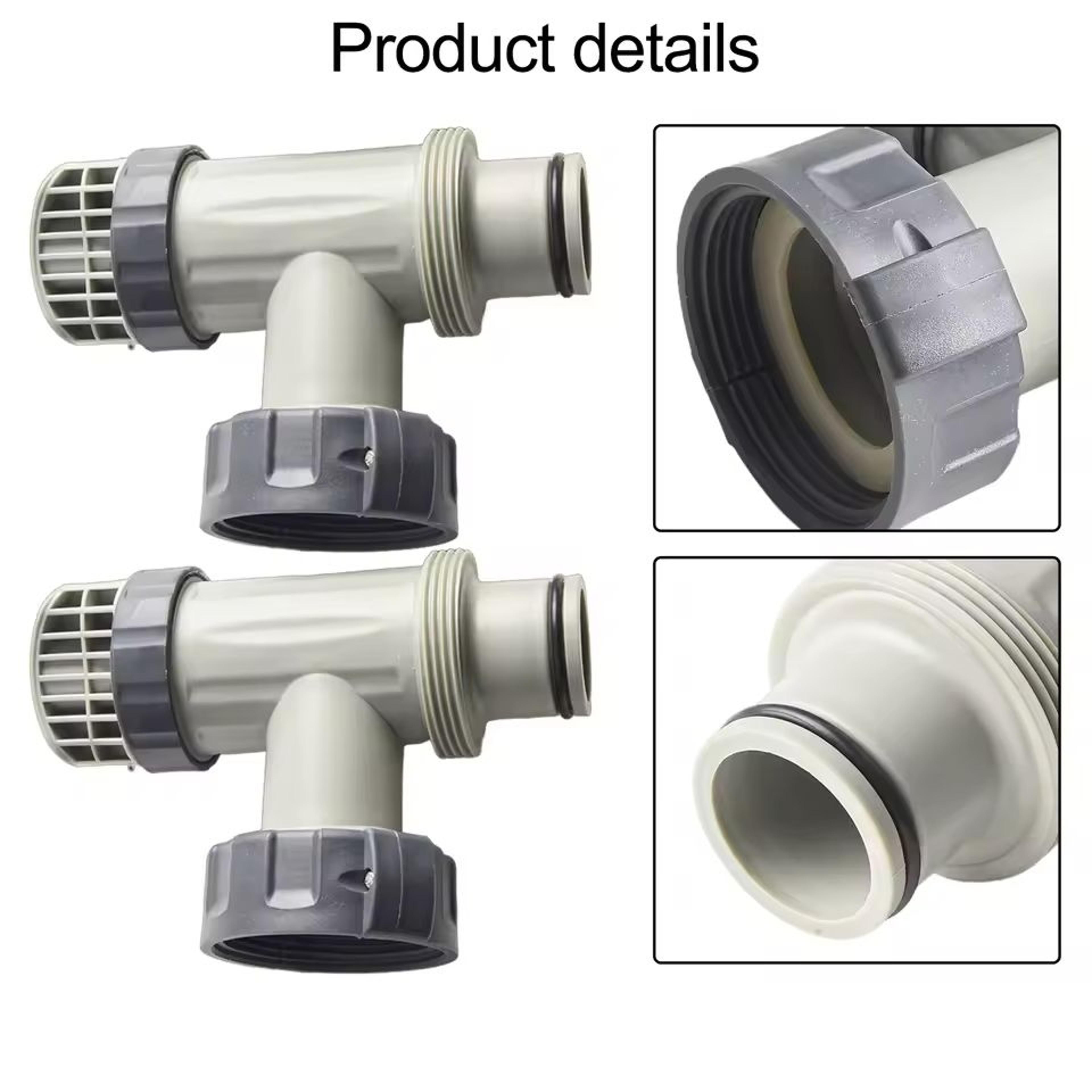 Ground Swimming Pool Sand Filter Plunger Valve 2Piece Pack 1