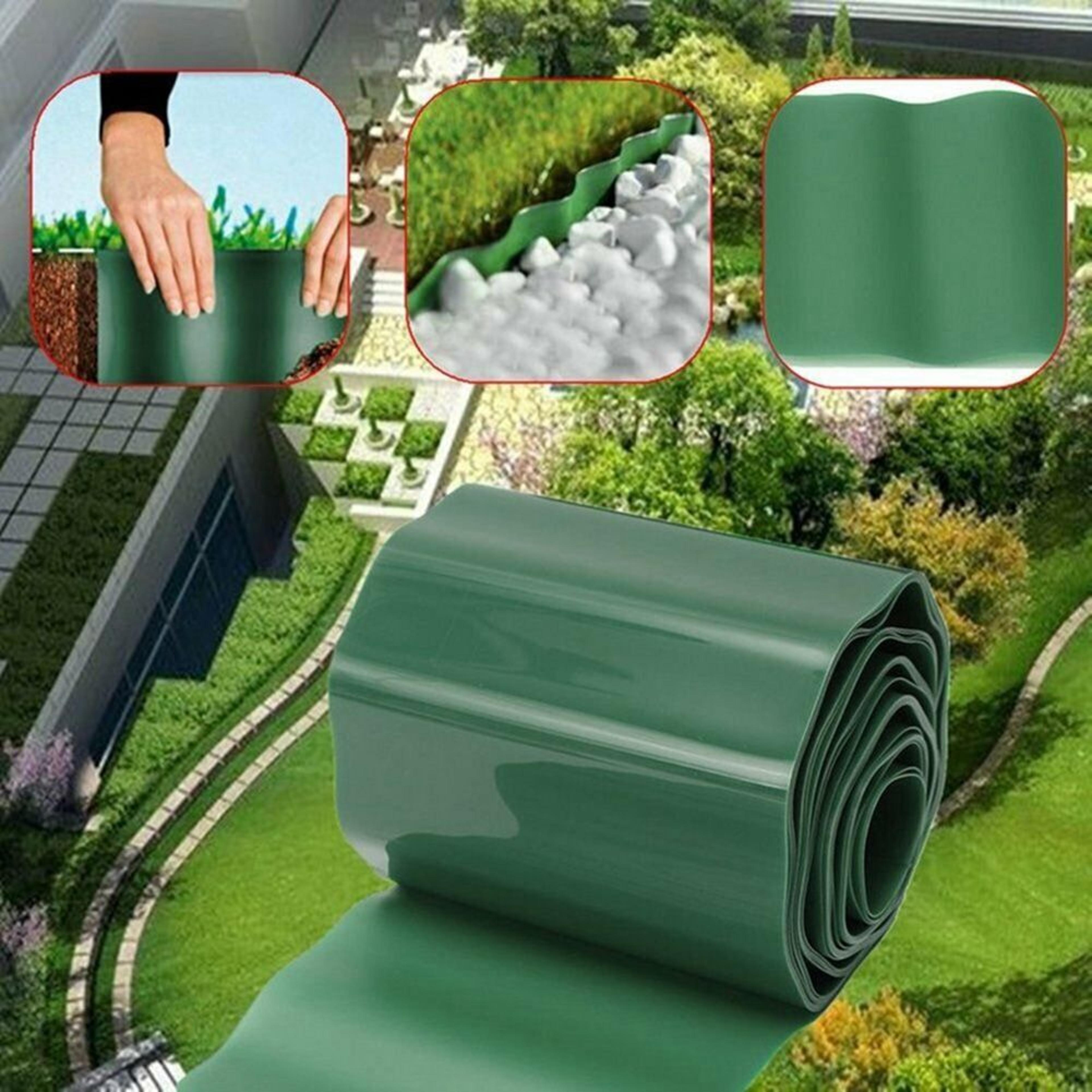 30 Ft Flexible Garden Lawn Edging Border Fence 4