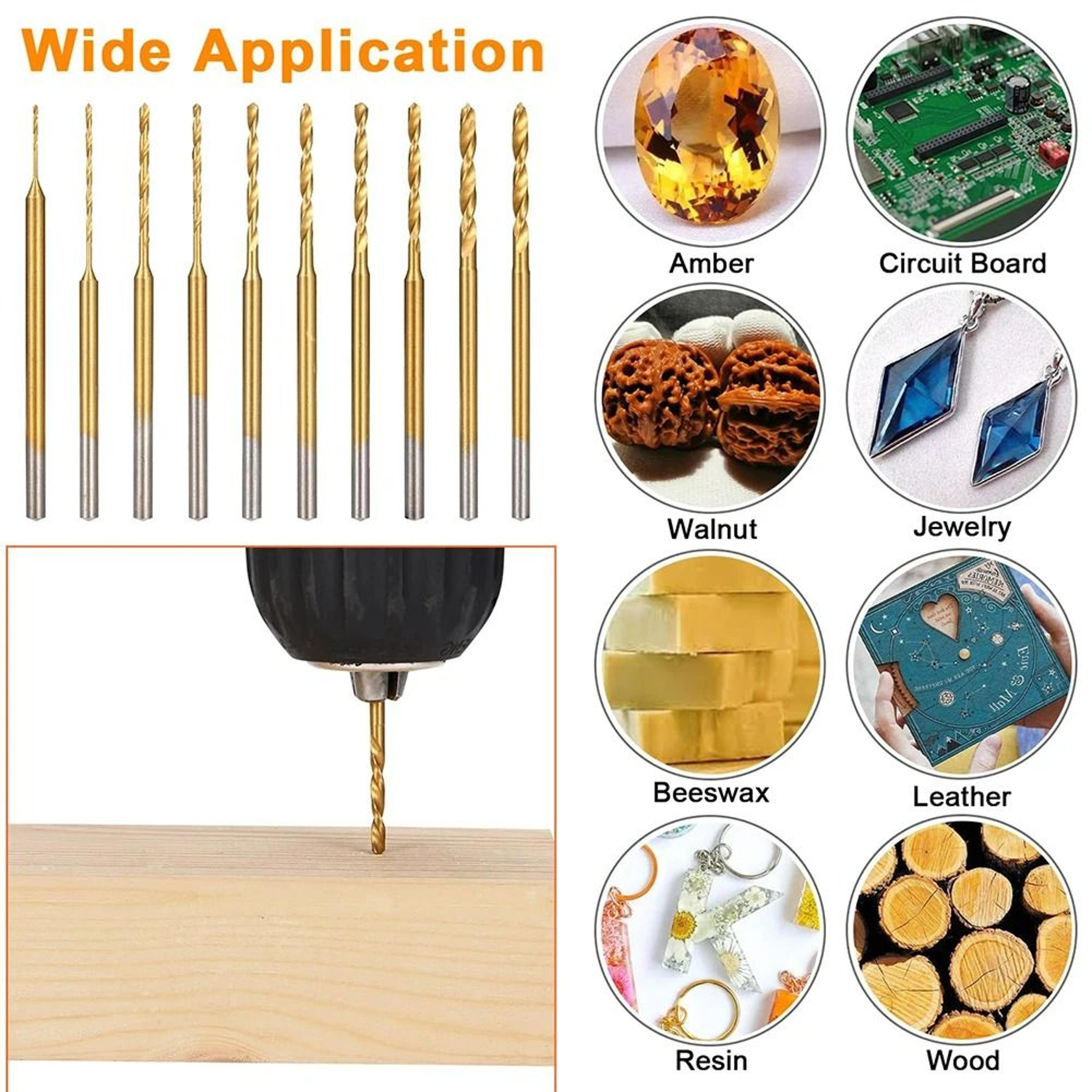 Mini HSS Engraving  MicroDrilling Bit Kit 1