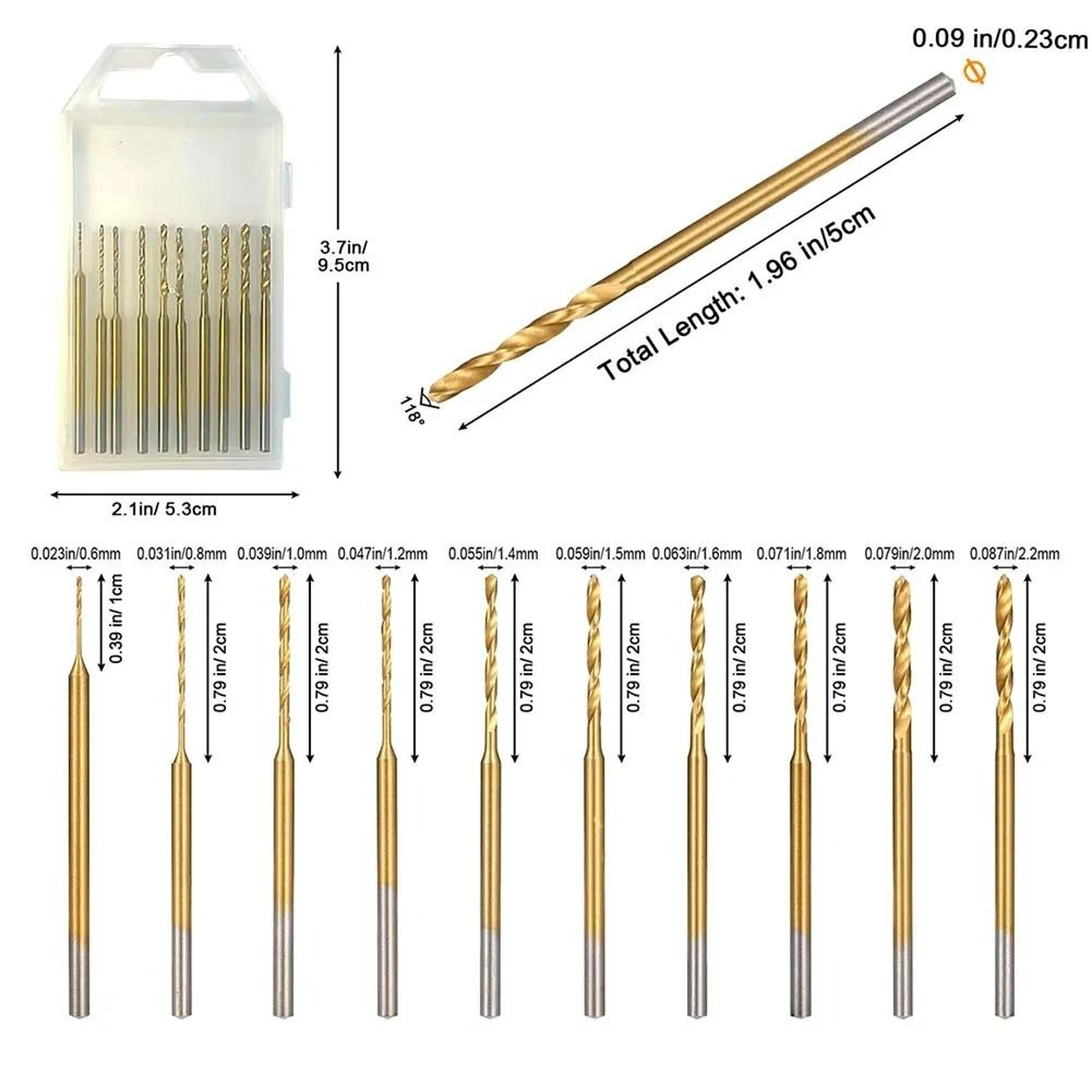 Mini HSS Engraving  MicroDrilling Bit Kit 4