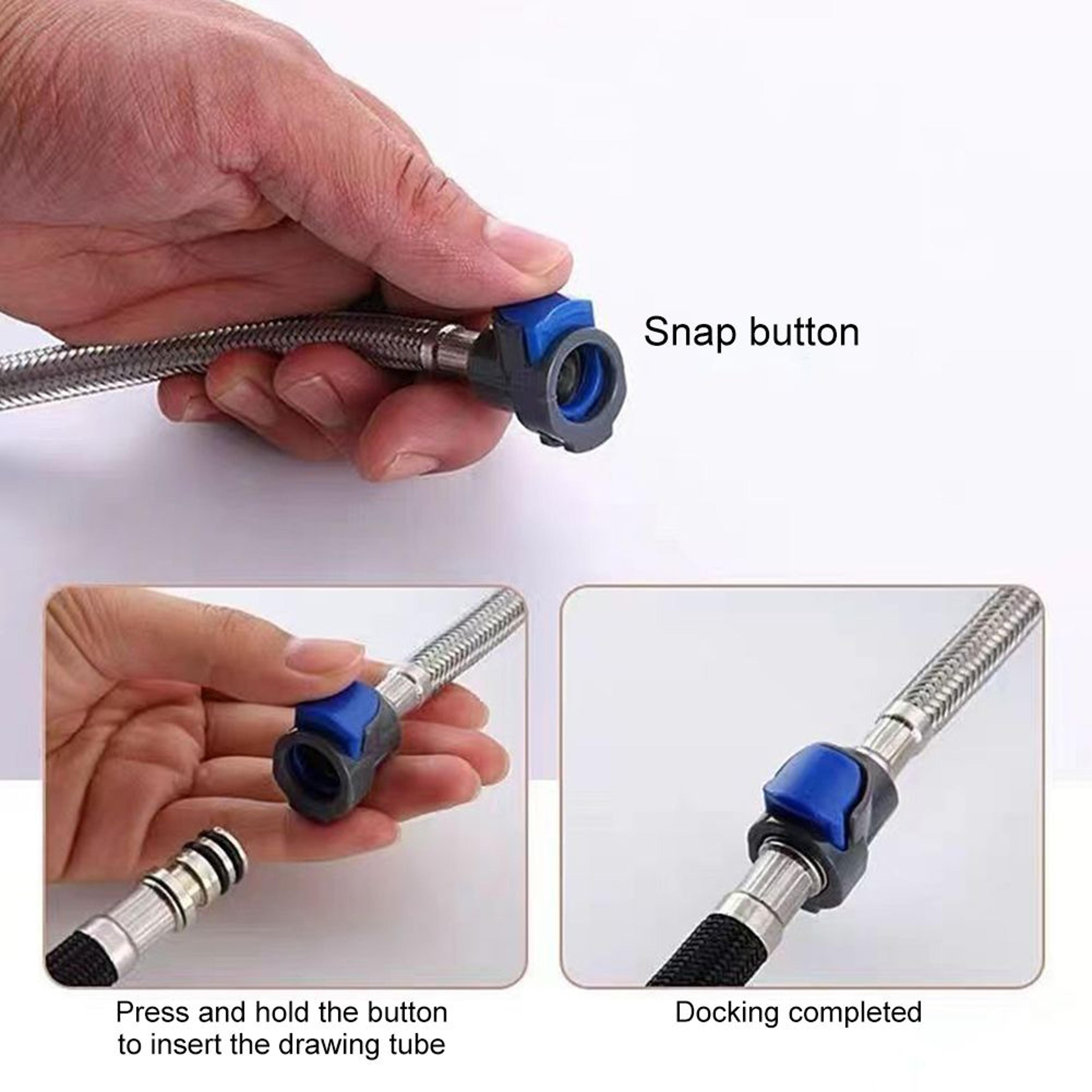 59 In Stainless Steel PullOut Kitchen Faucet Replacement Hose 1