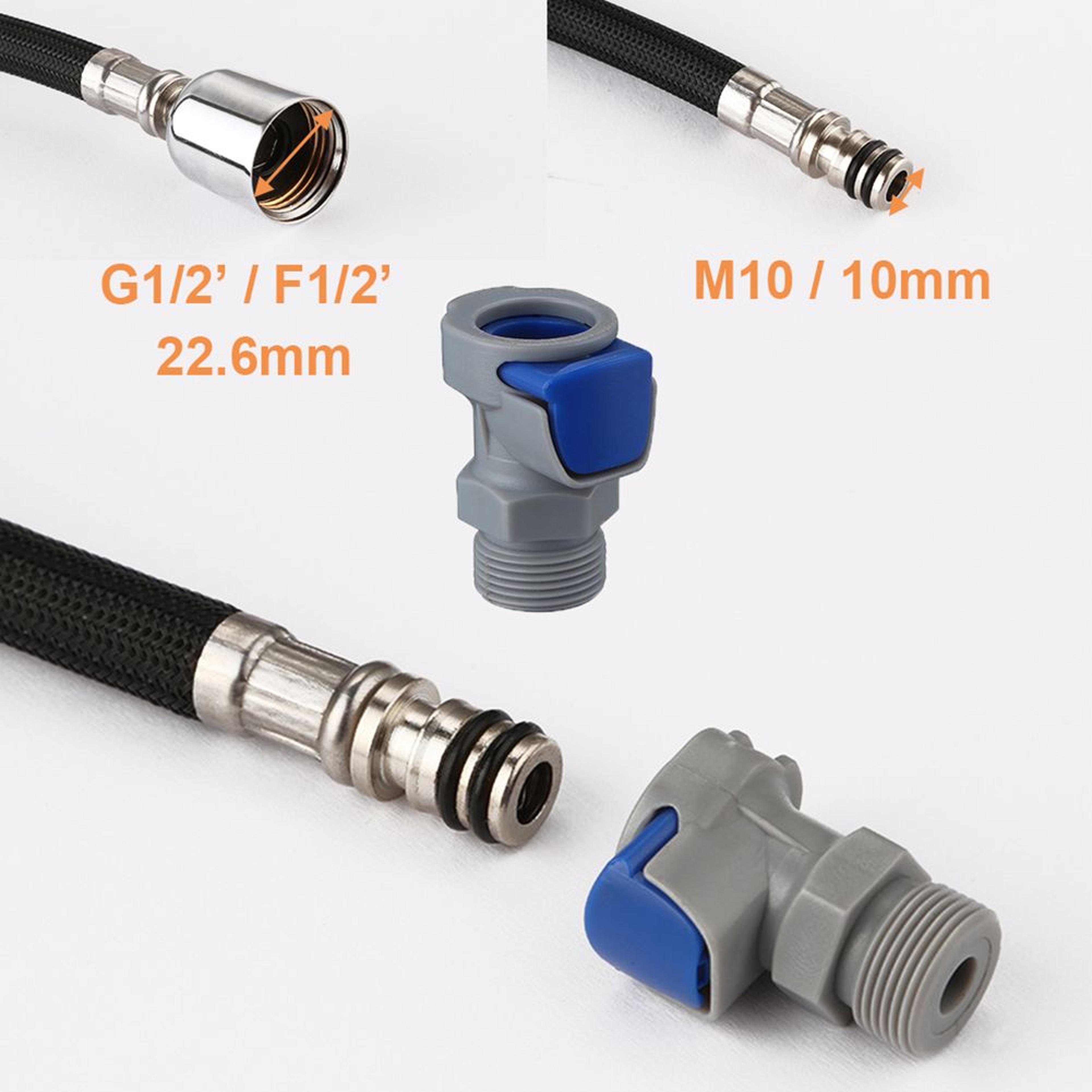 59 In Stainless Steel PullOut Kitchen Faucet Replacement Hose 5