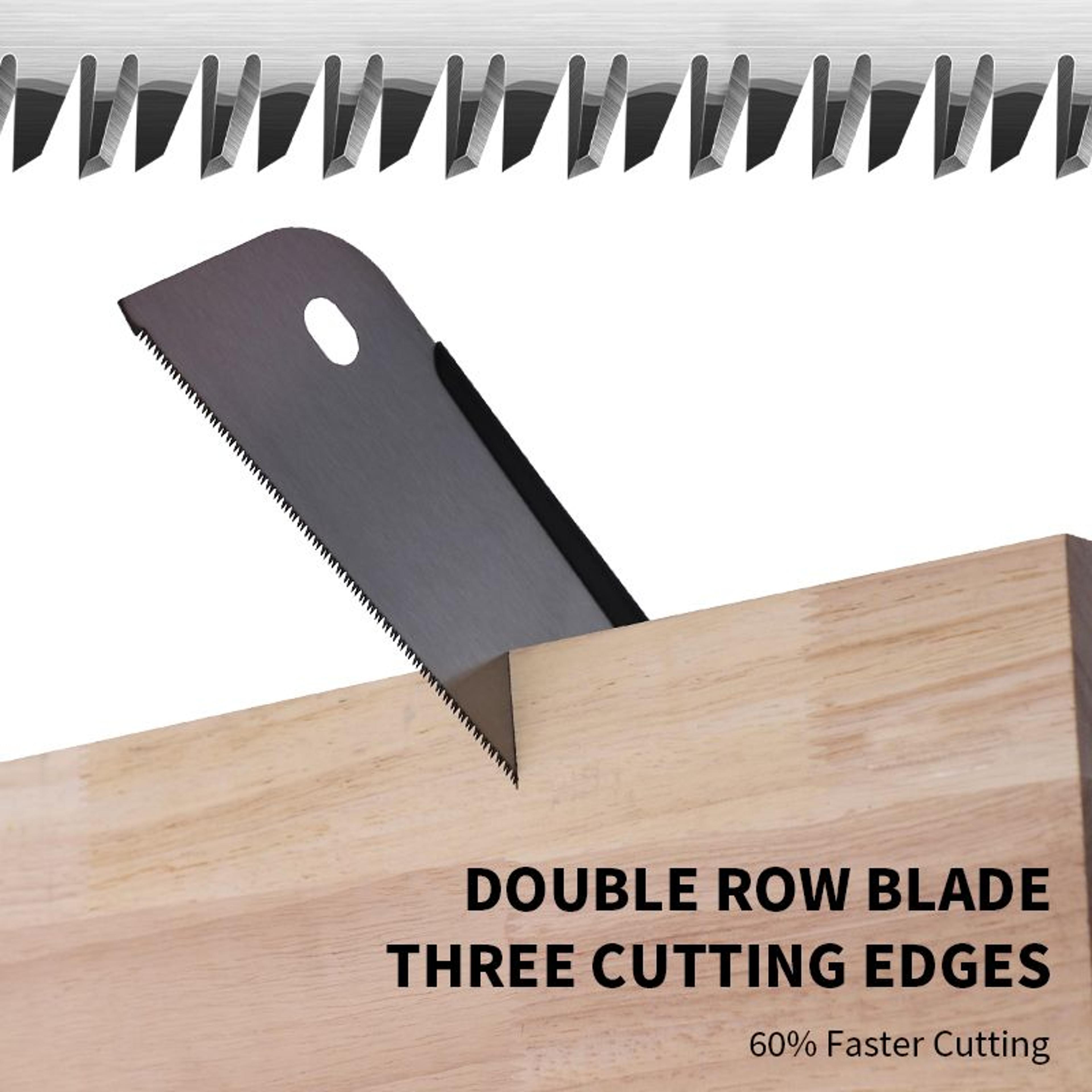 Japanese SK5 Flexible Blade Pull Saw Ryoba  FlushCut Style 4