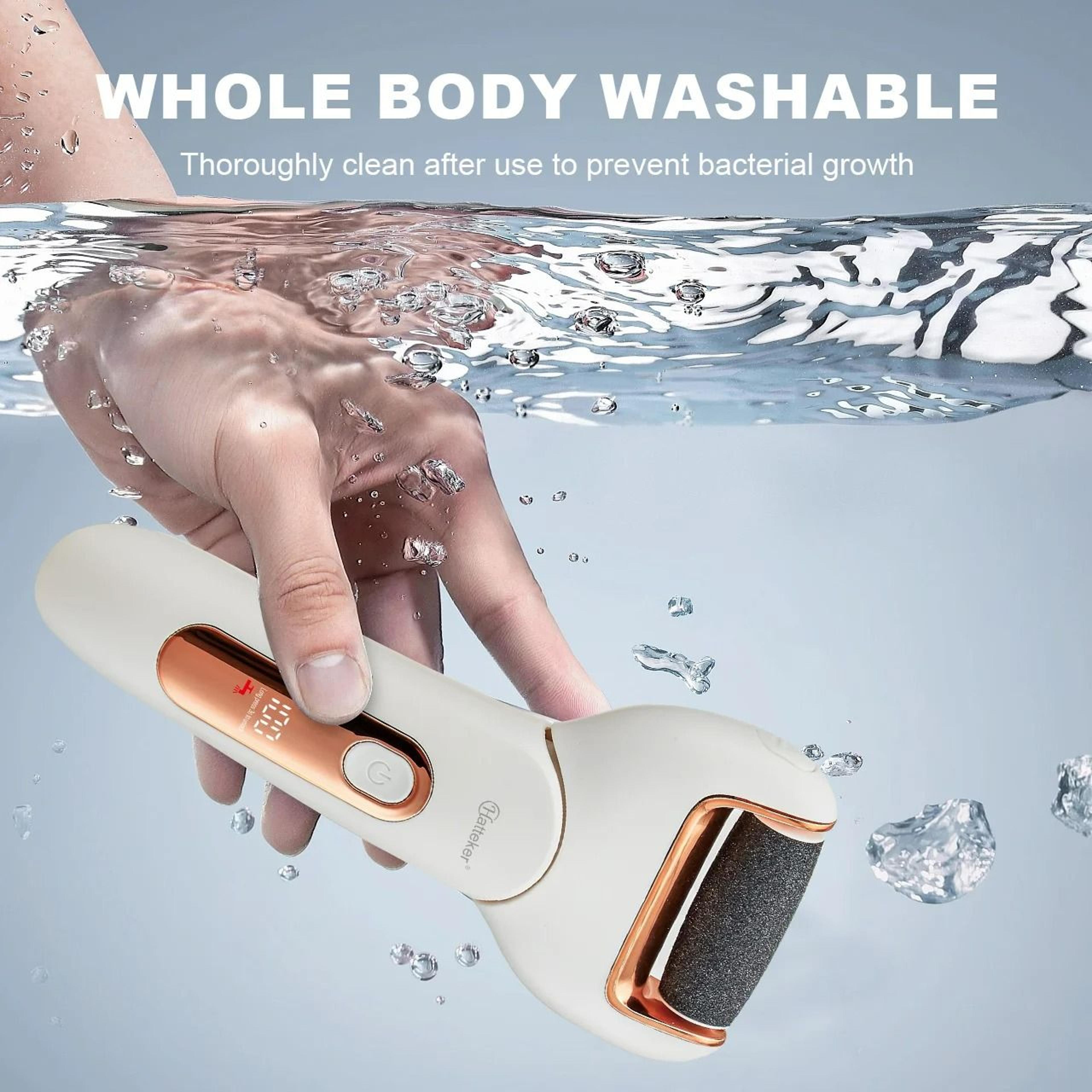Waterproof Electric Foot File  Callus Remover 5