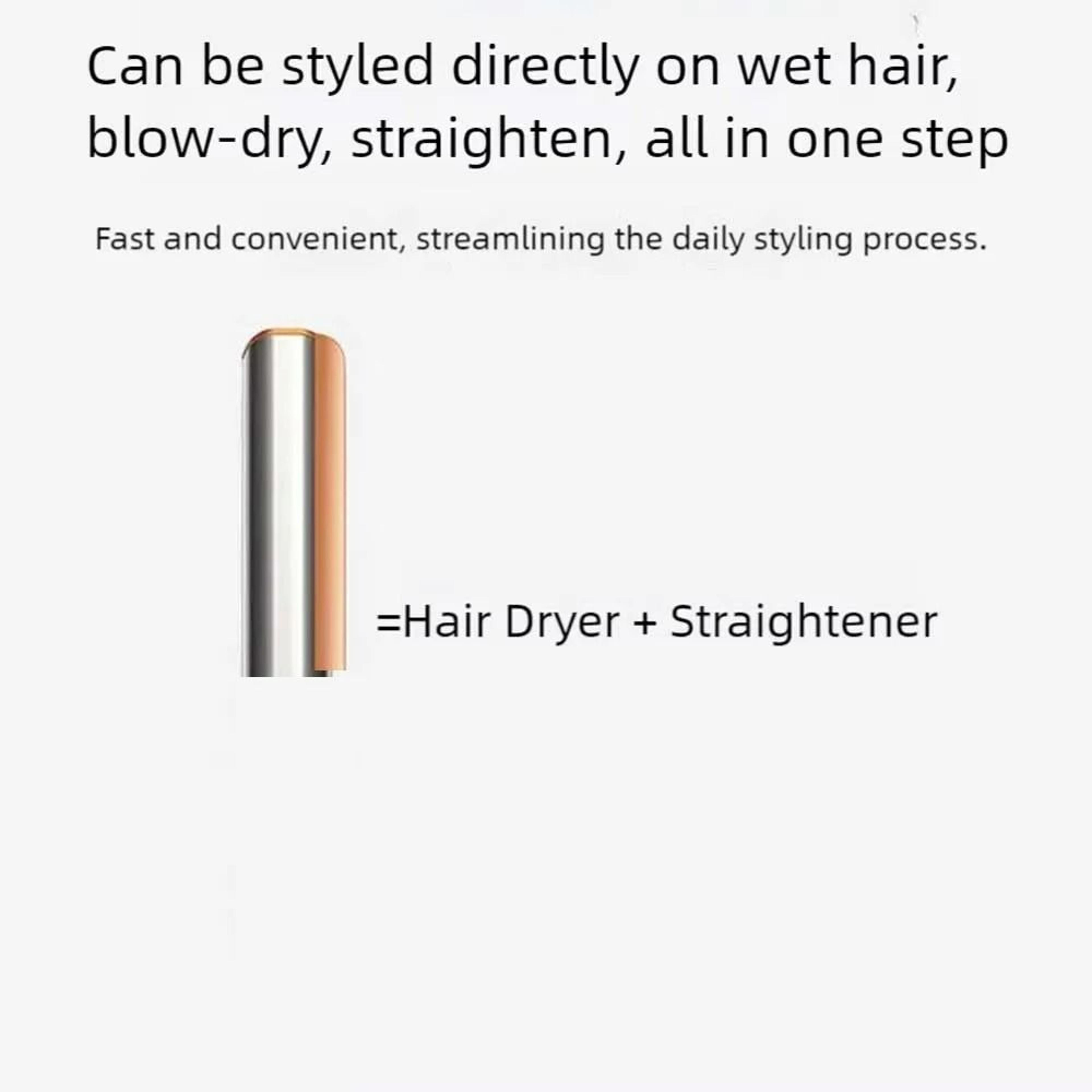 2in1 Negative Ion Hair Dryer And MultiFunction Straightener 5
