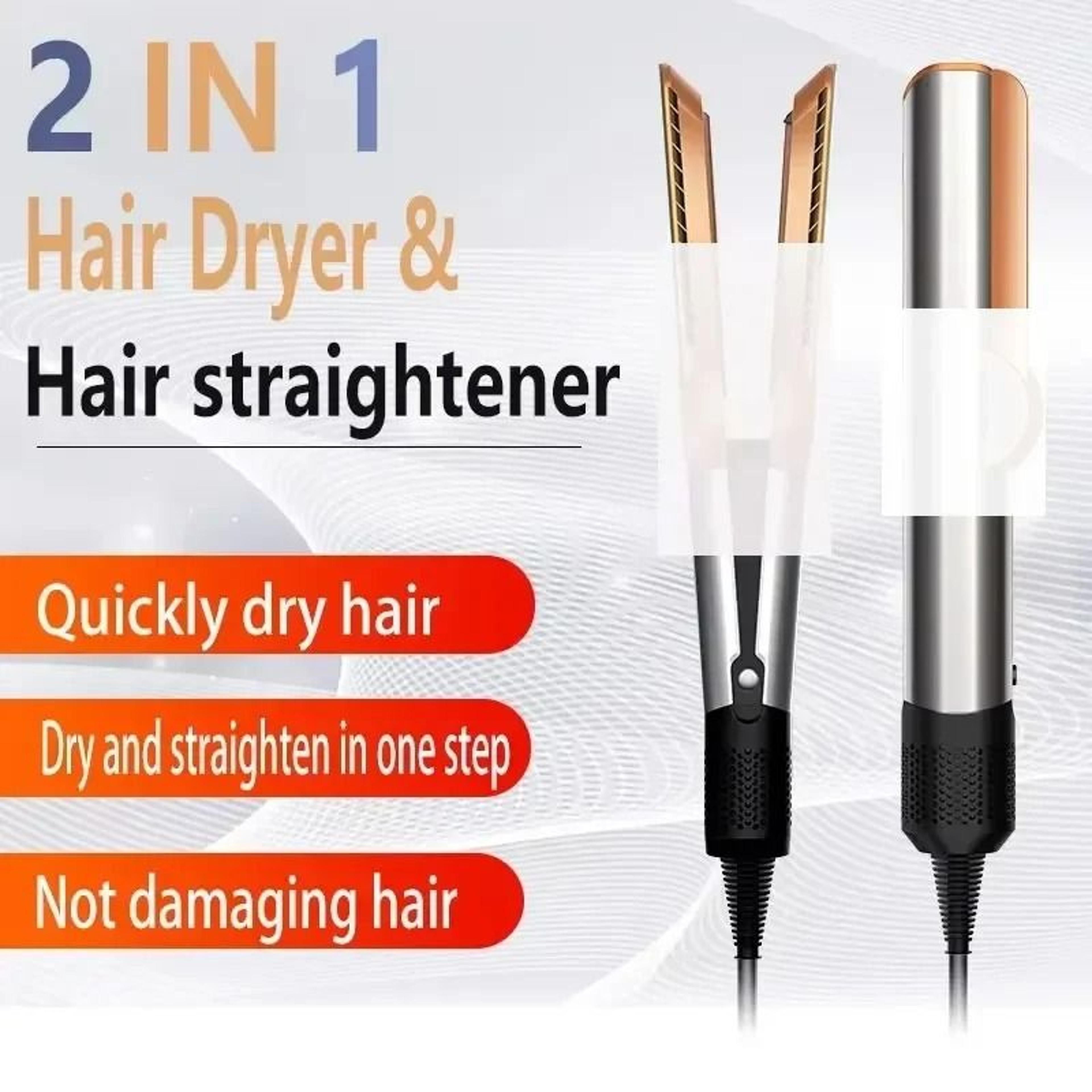 2in1 Negative Ion Hair Dryer And MultiFunction Straightener 6
