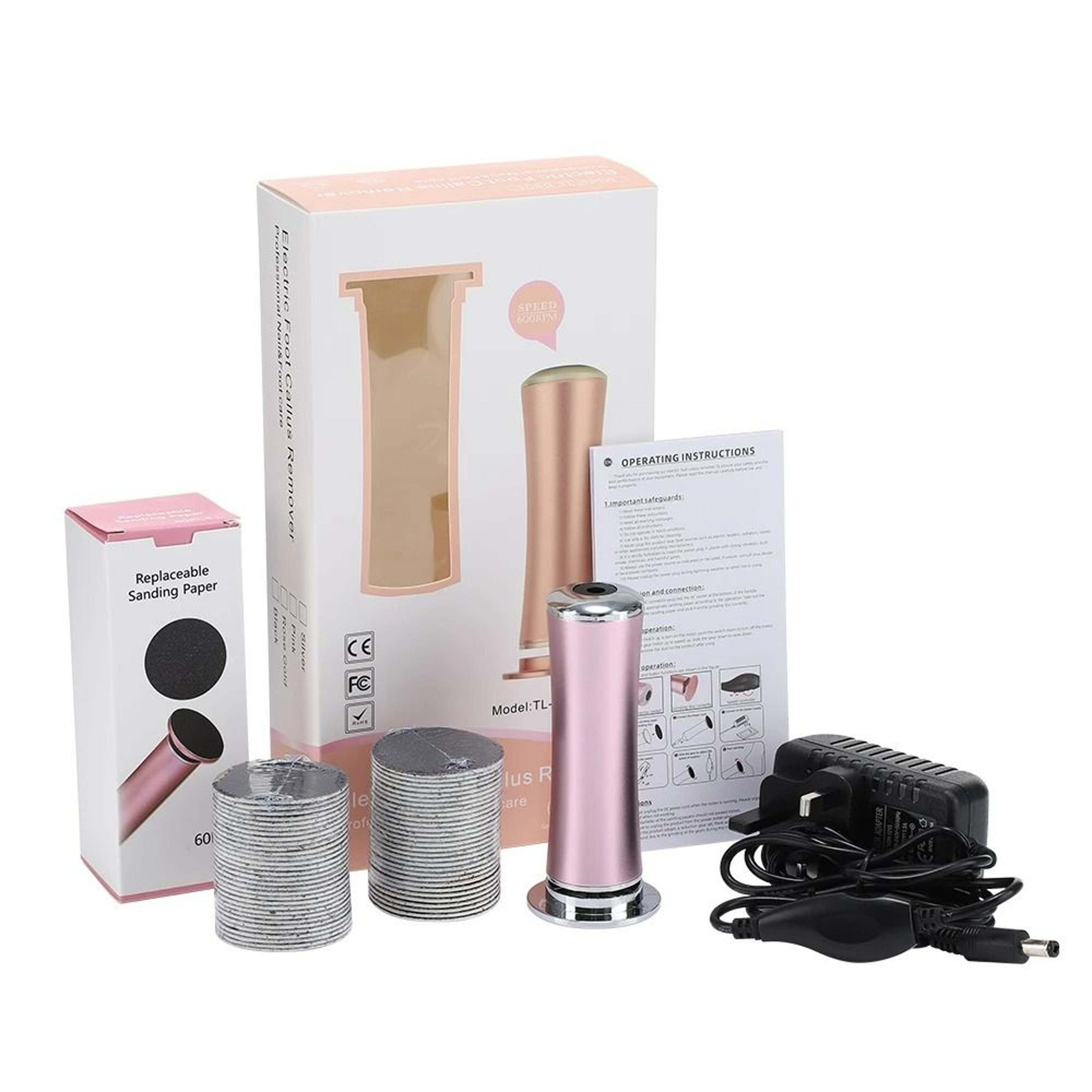 Electronic Foot Grinder  Complete Pedicure Tool Set 8