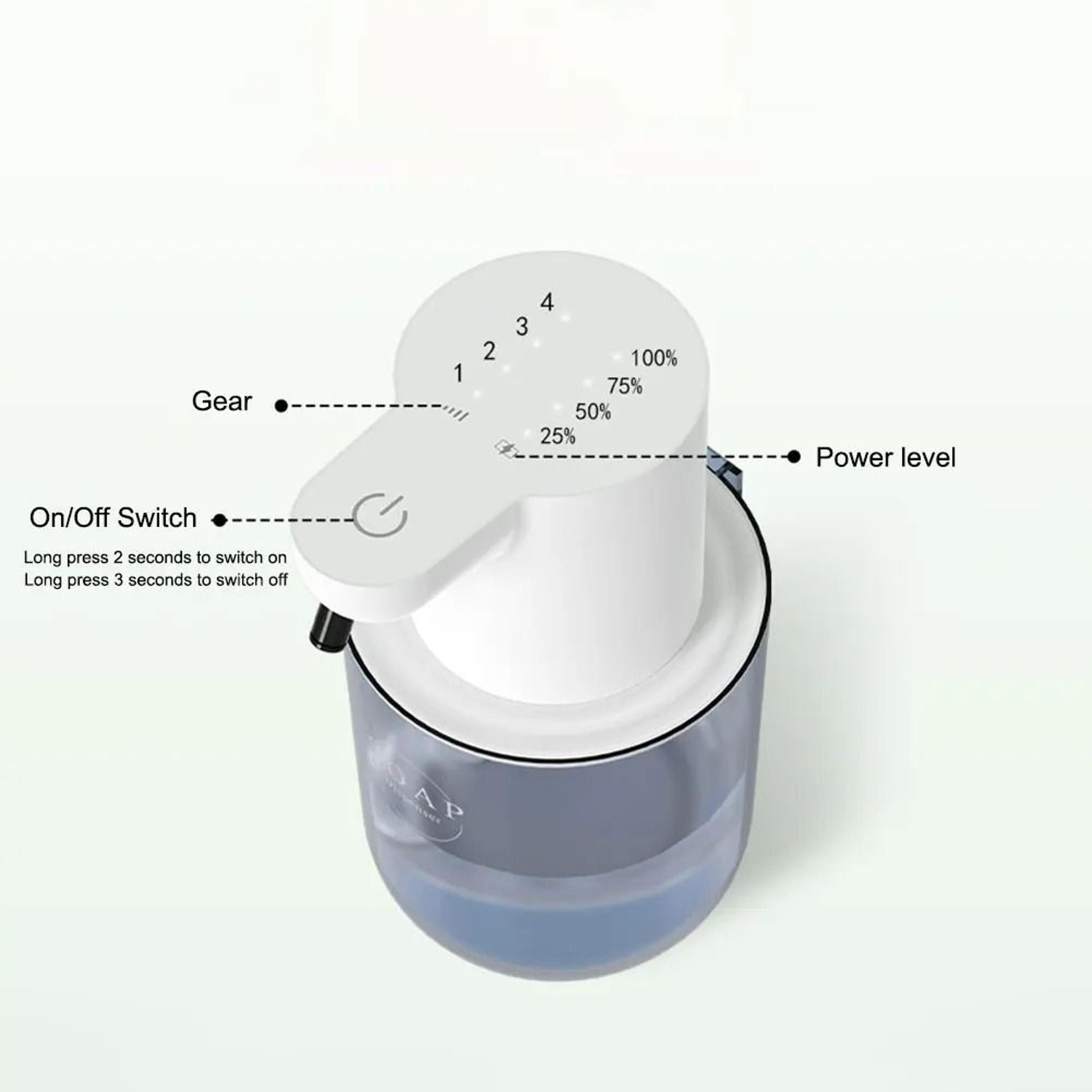 4 Level Adjustable Automatic Smart Soap Dispenser 4