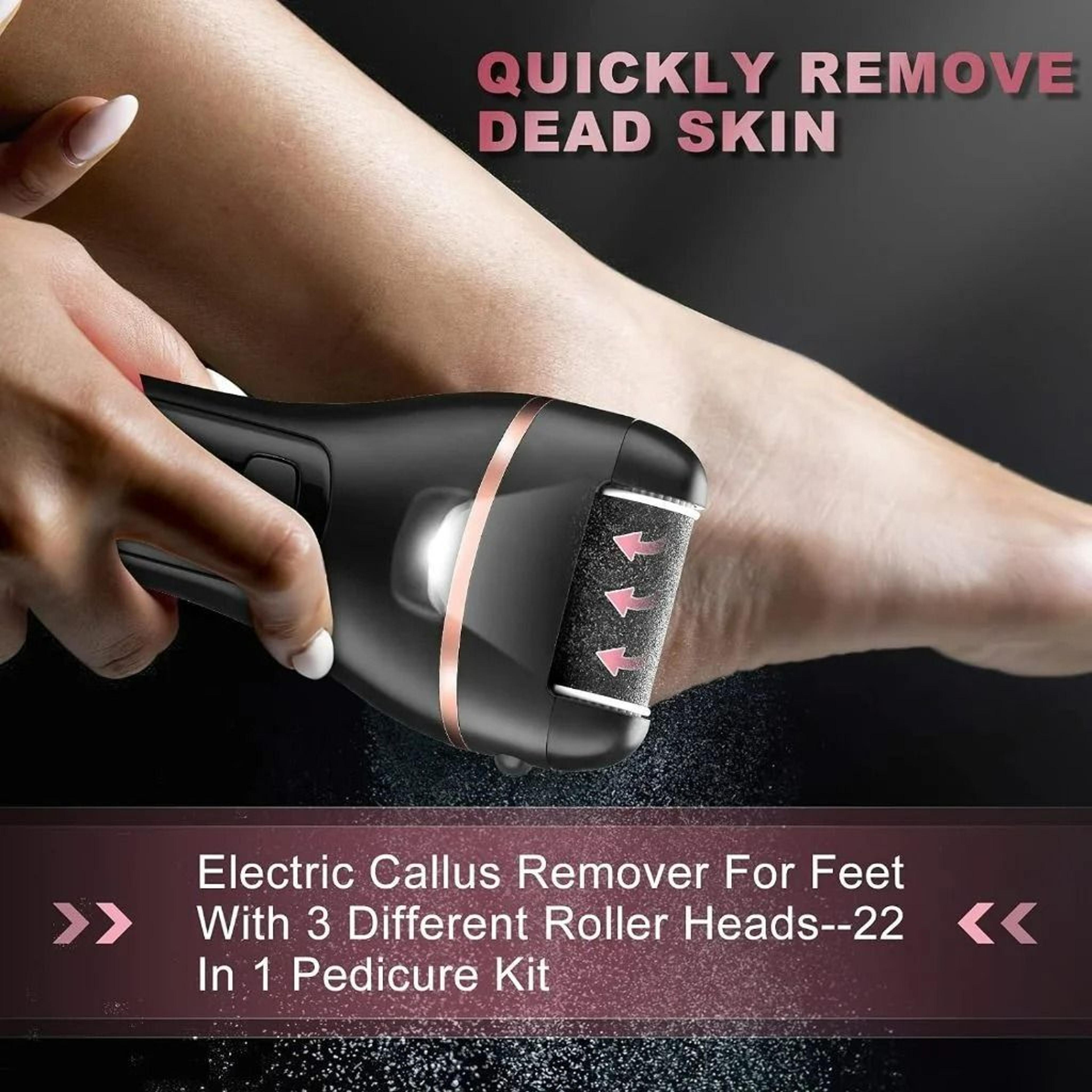 Portable Electric Foot Care Pedicure Set 3