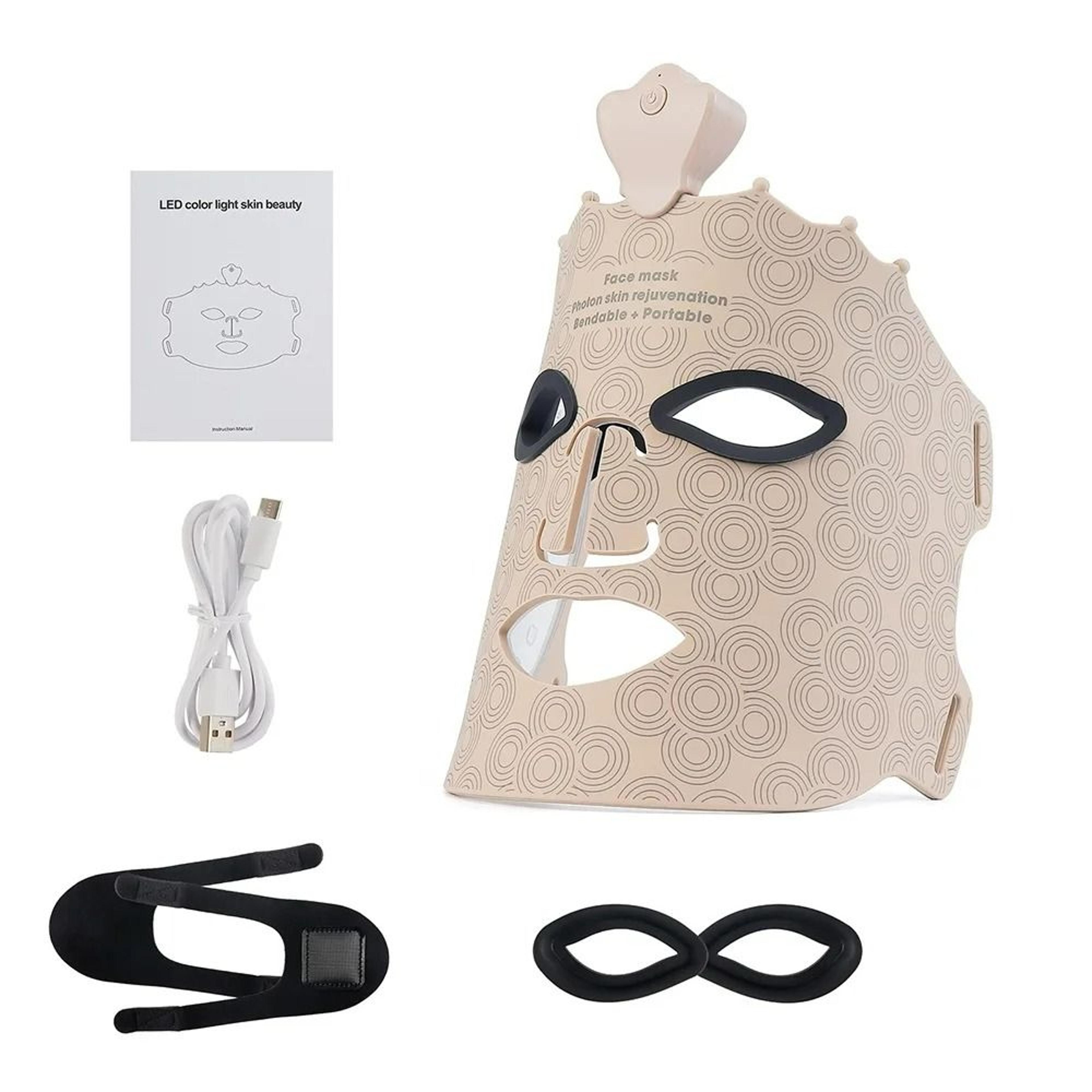3D Wireless Photon Silicone LED Face Mask 7