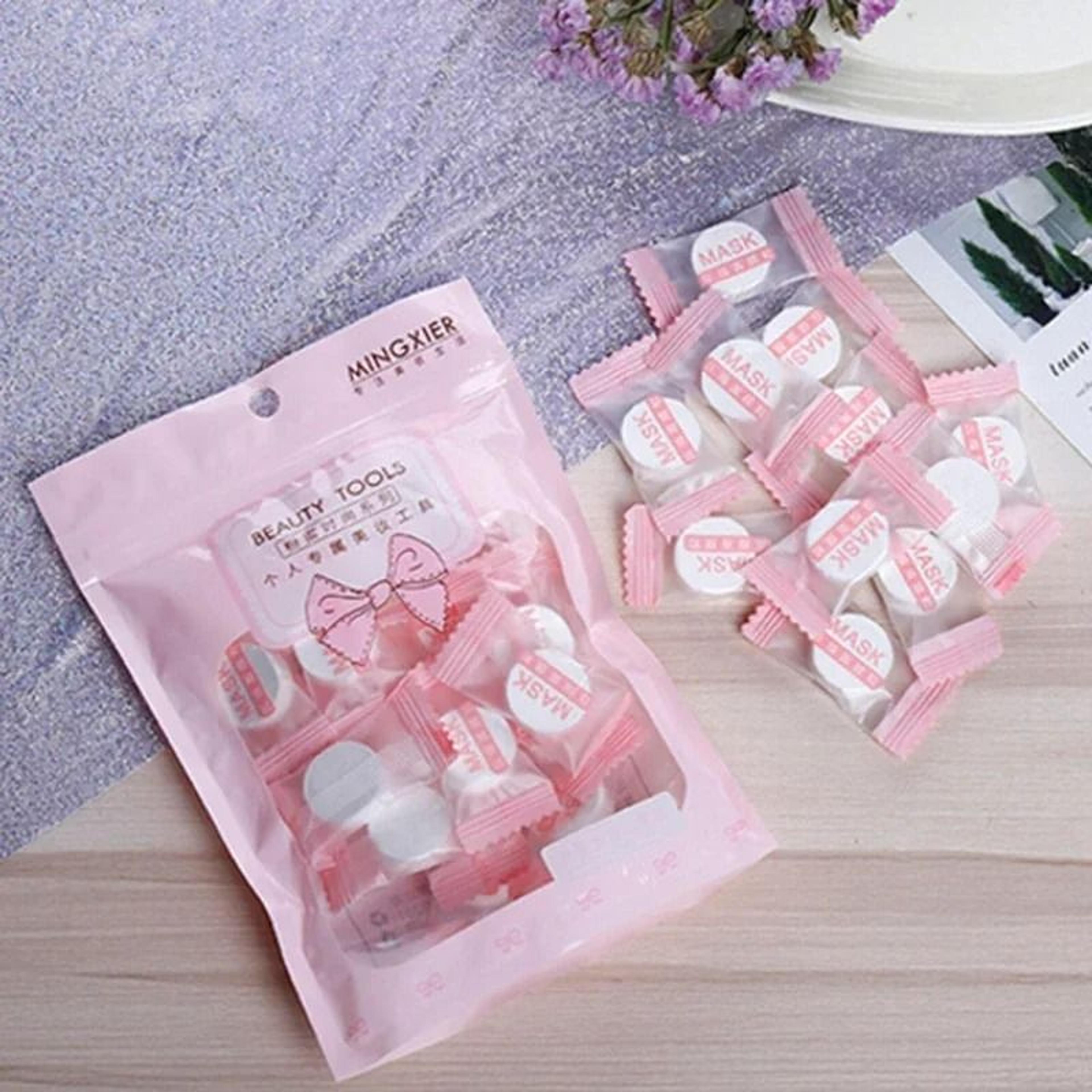 Portable Compressed Cotton Coin Tissue Set 15Piece 3