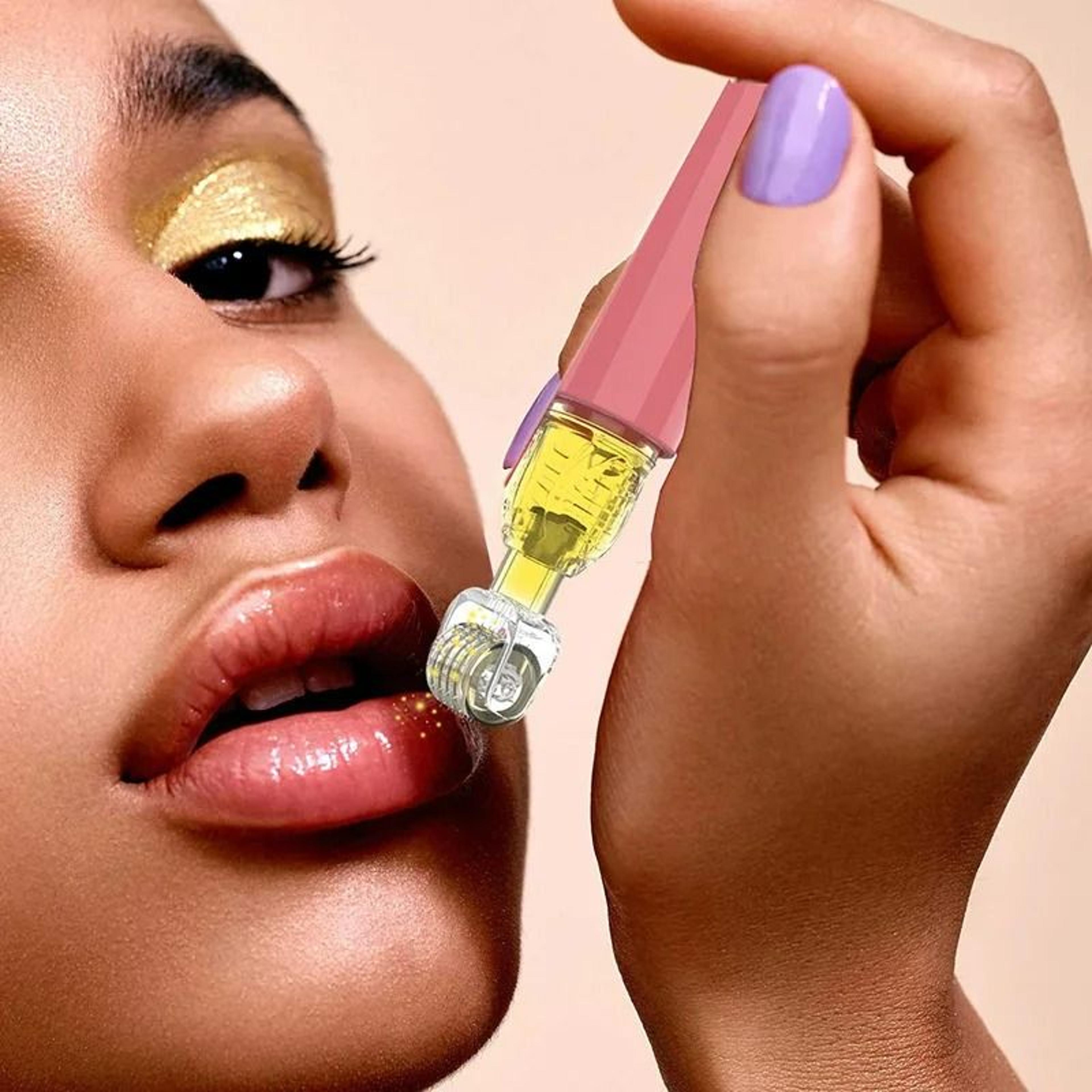titanium needle micro-roller & serum applicator