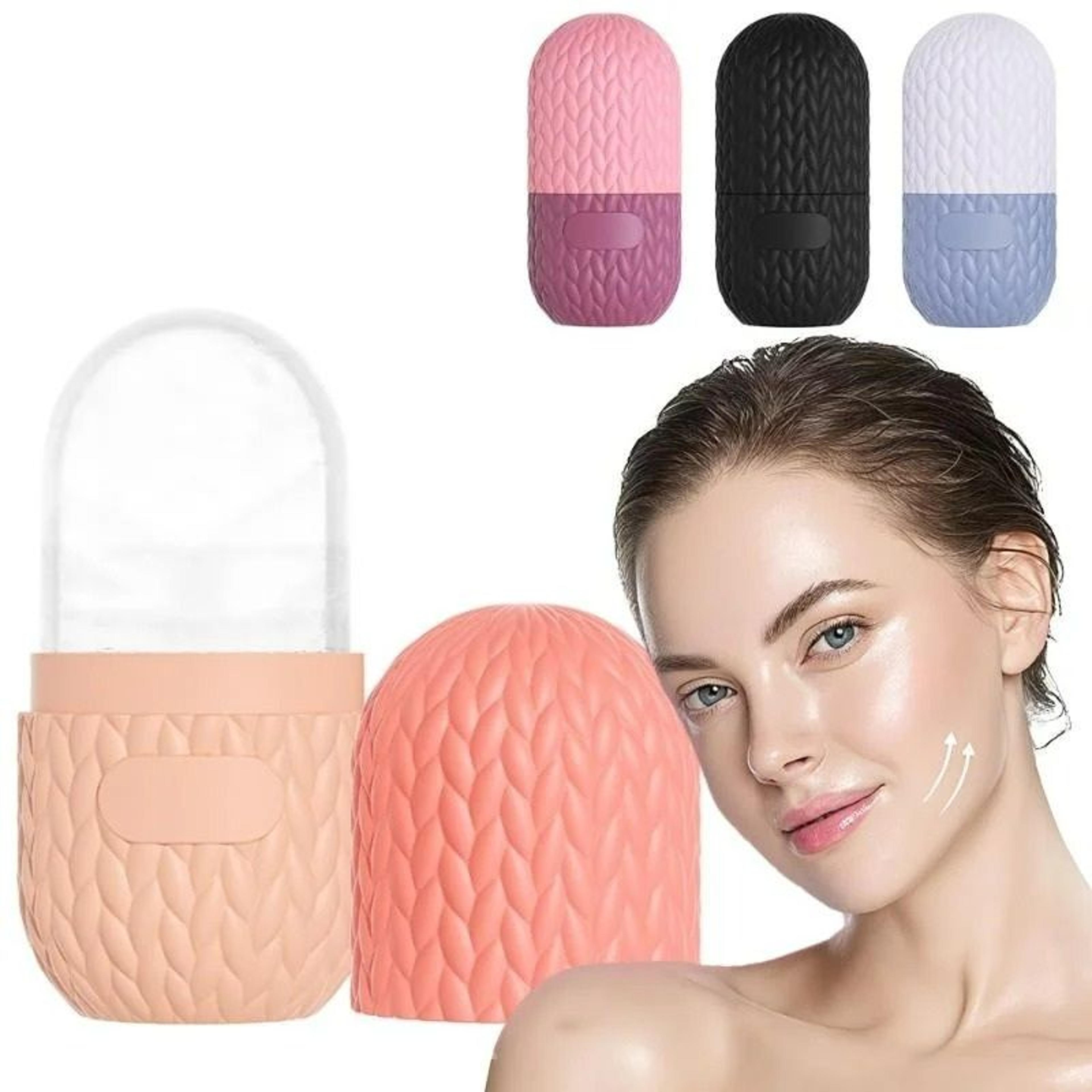 Silicone Facial Ice Roller Contour Mold 4
