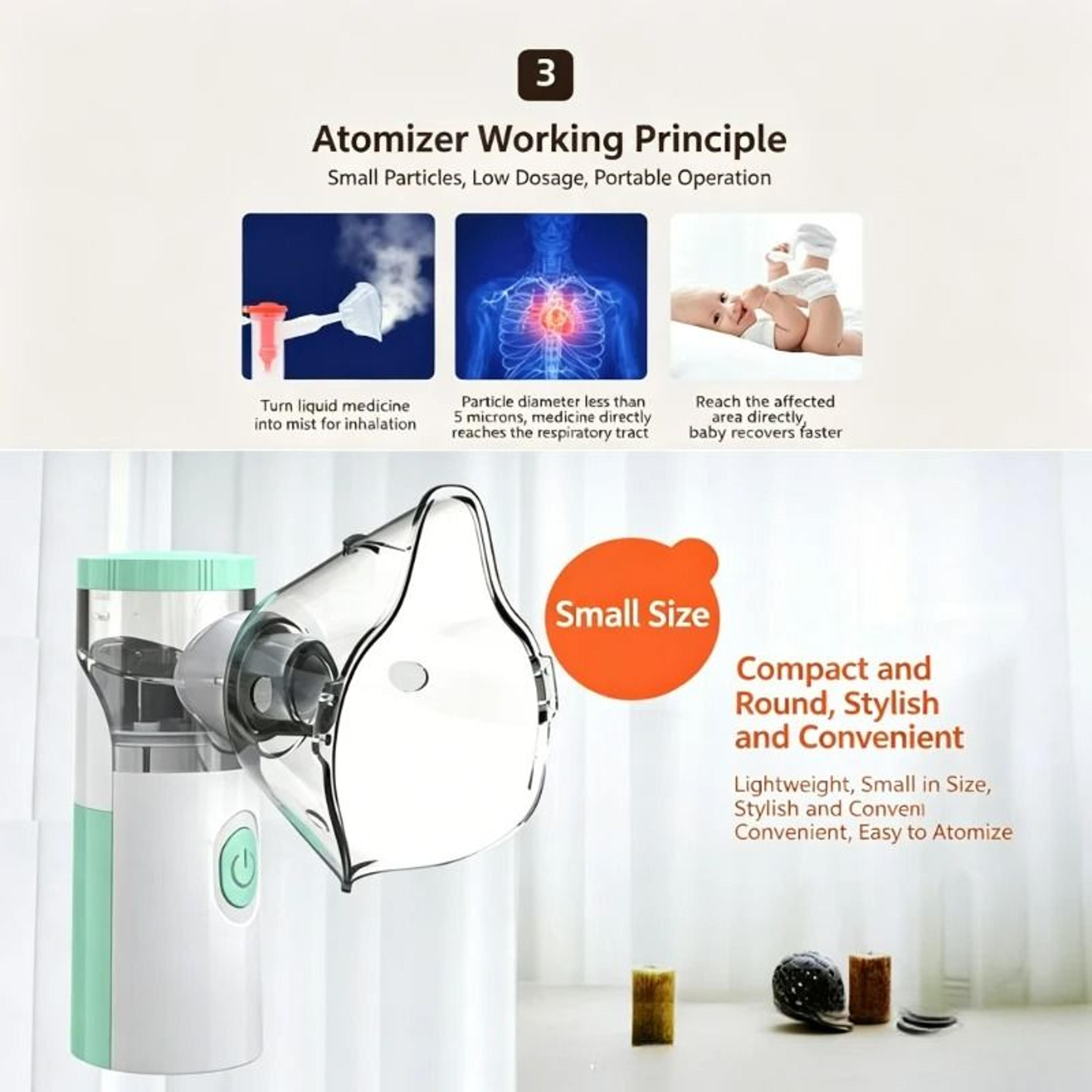 Portable Handheld Mesh Nebulizer 3