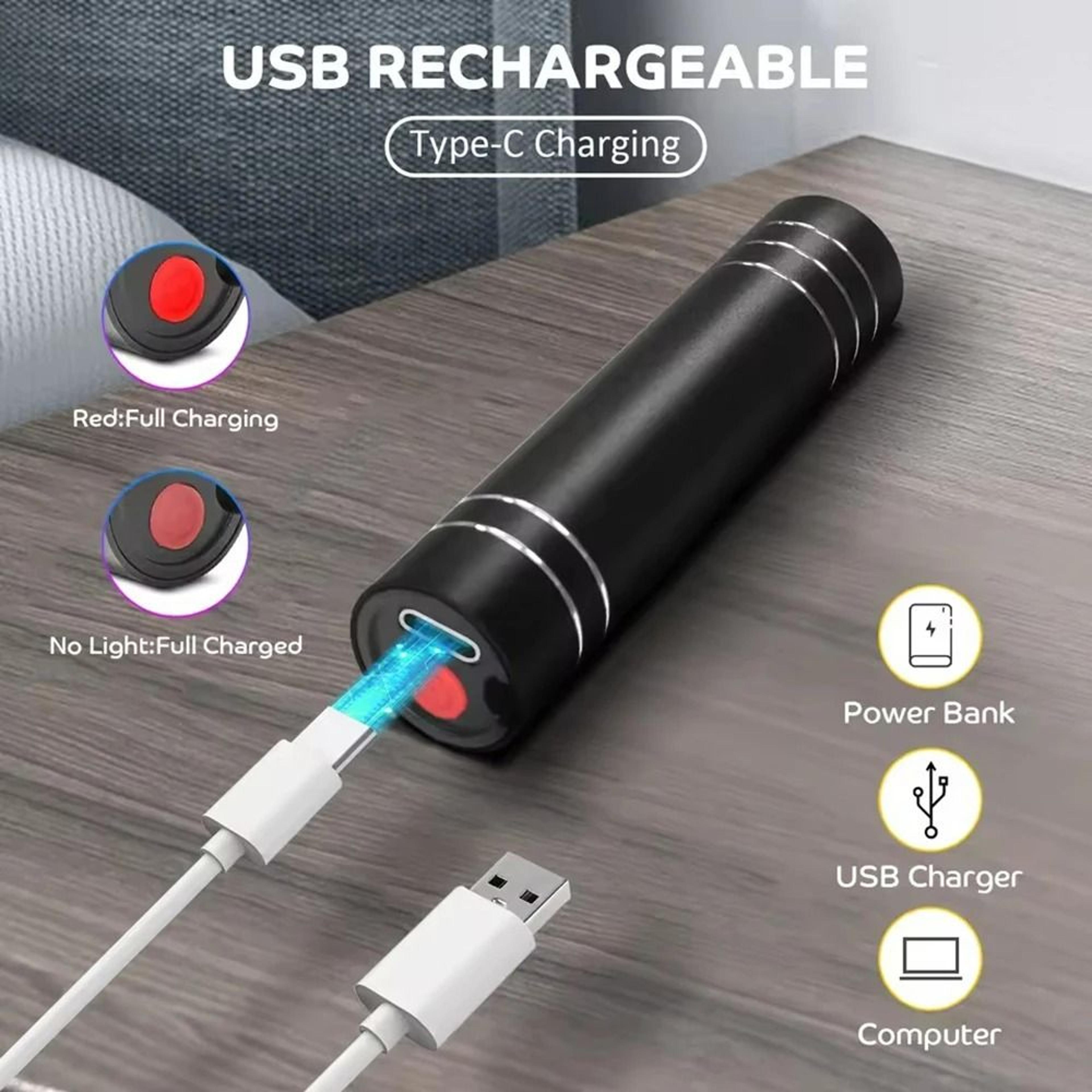 Red  Blue LED Physiotherapy Flashlight 5