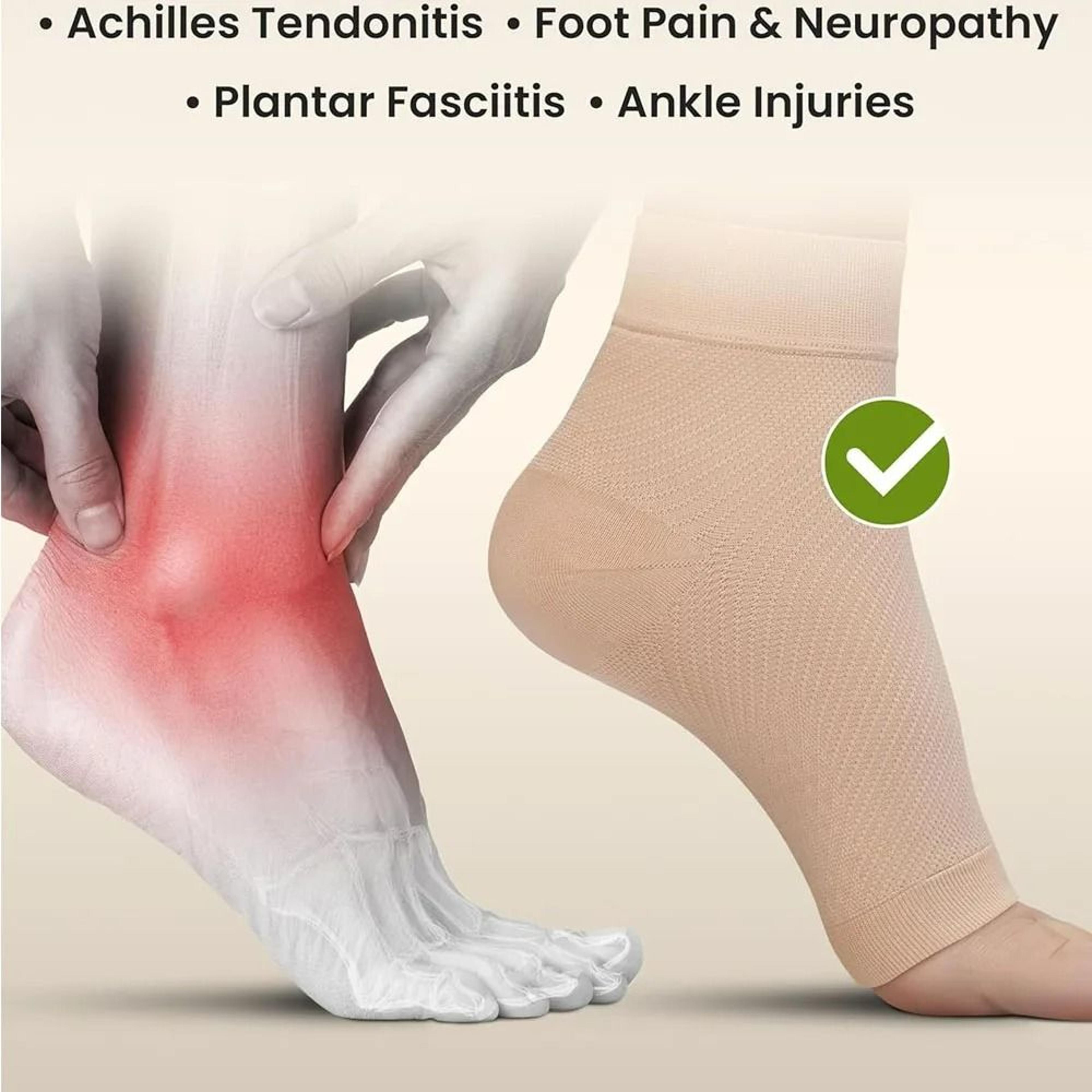 Ankle Compression Sleeve  Plantar Fasciitis Support Brace 2