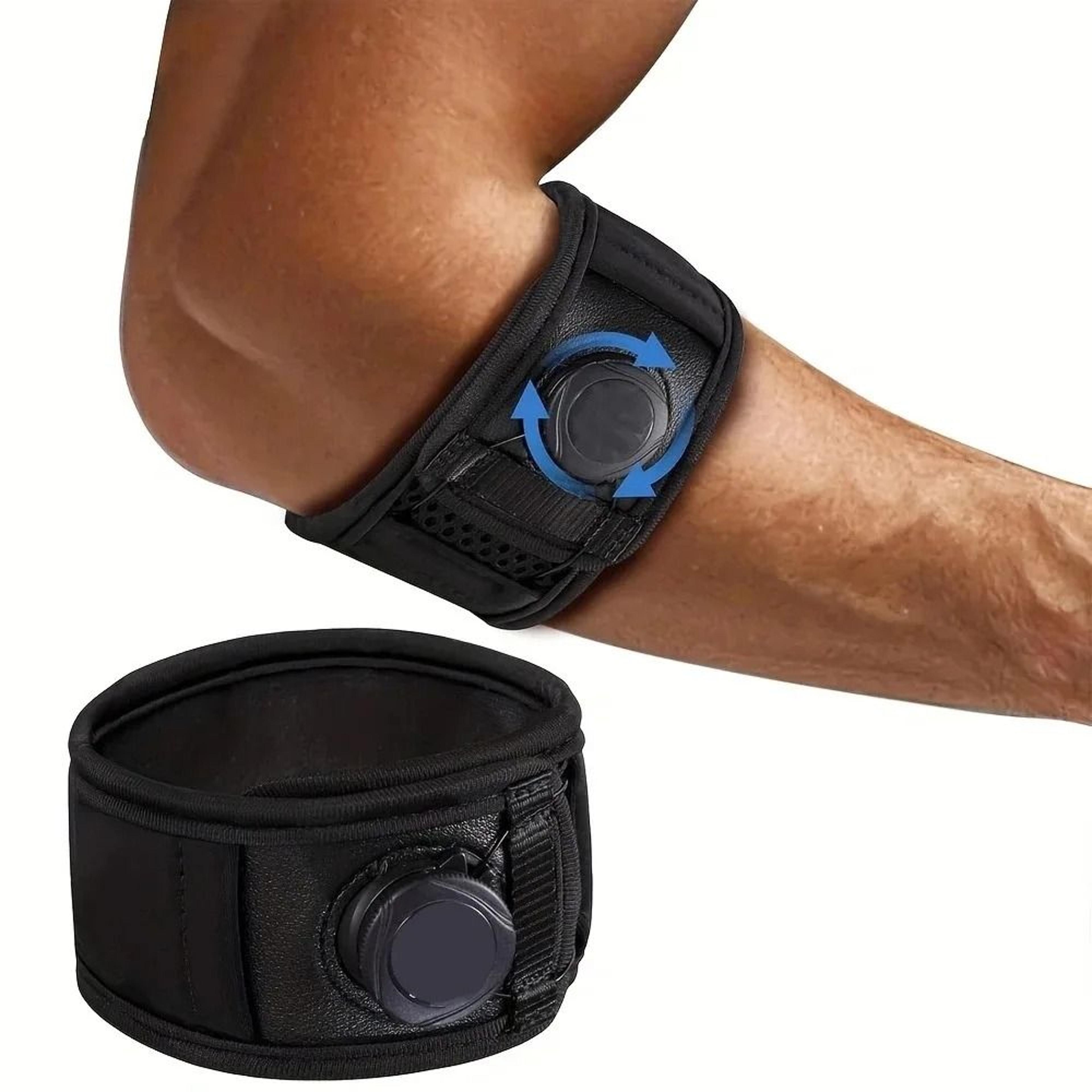 adjustable knob tennis elbow brace strap