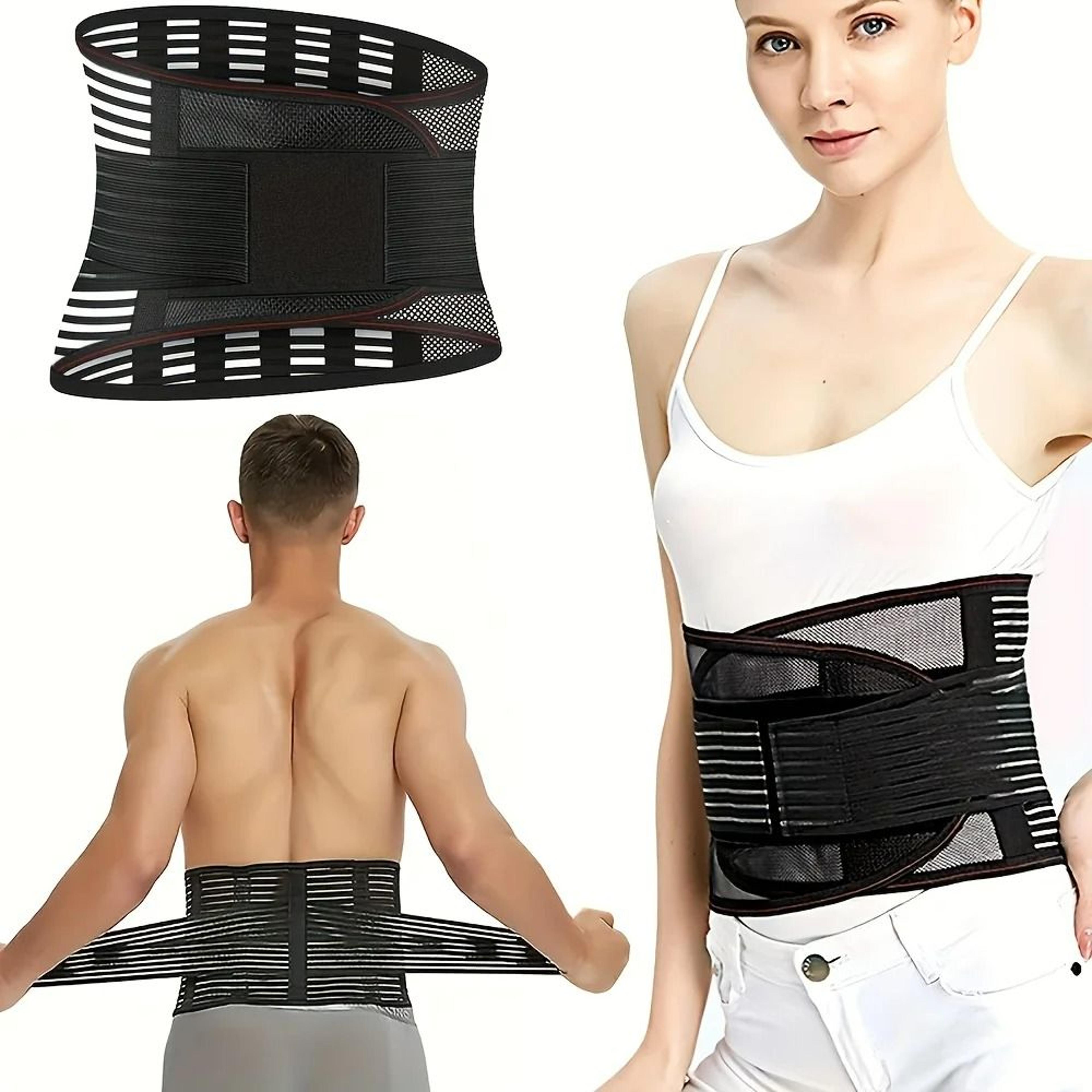 lower back brace & flexible lumbar support waist belt