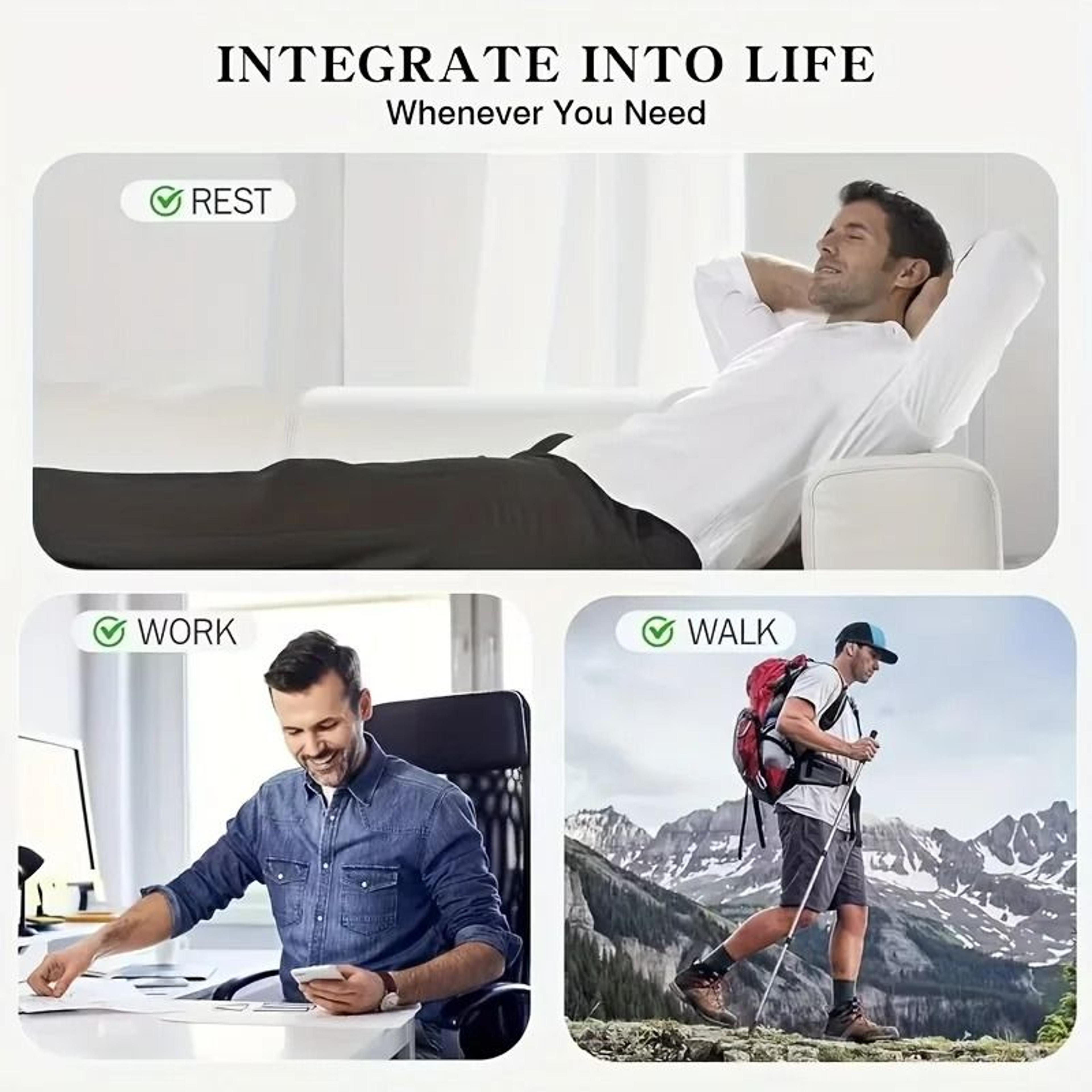 Adjustable Unisex Foot Drop Stretch Strap And Night Immobilizer Brace 4