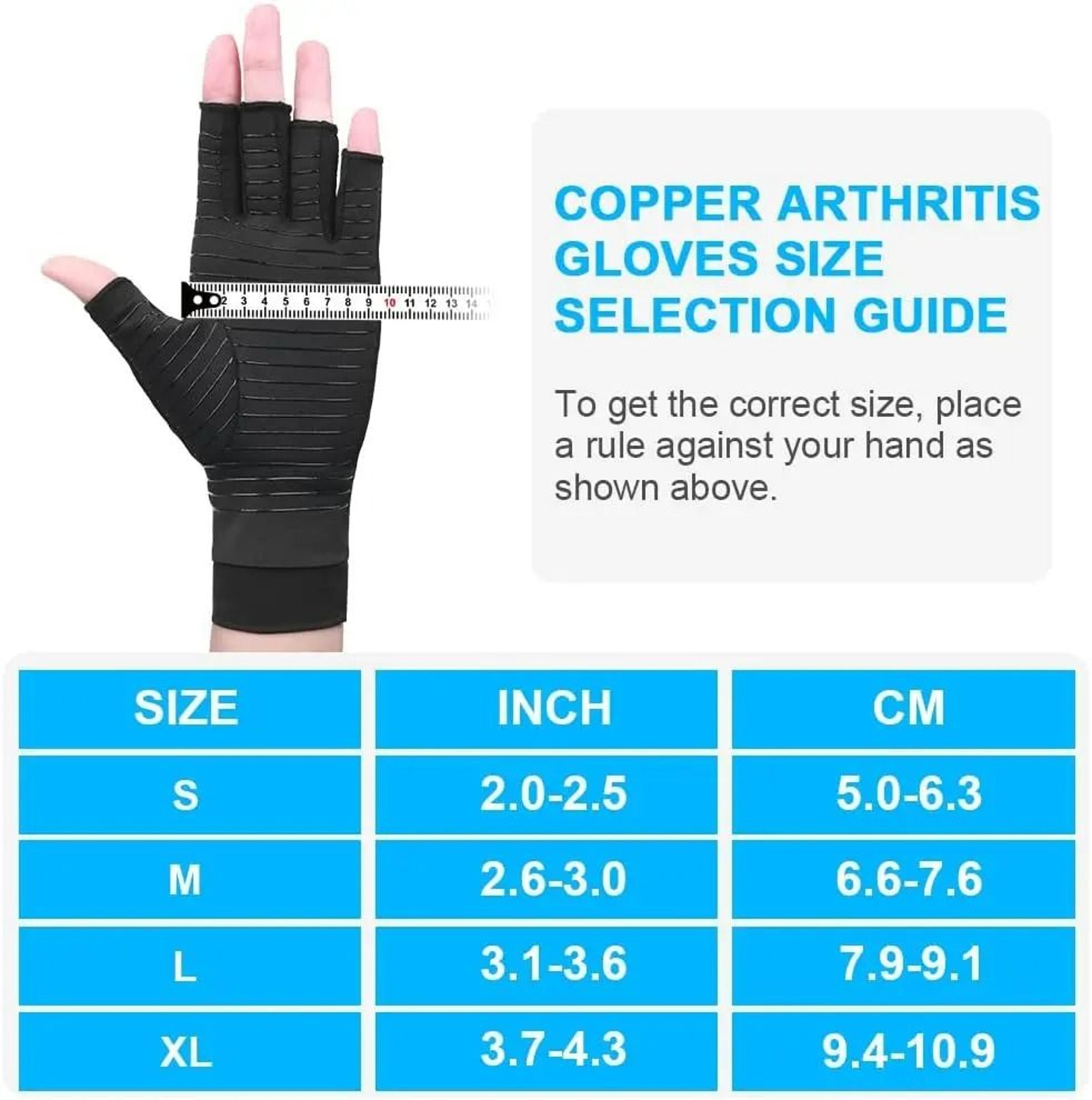 Copper Arthritis Compression Gloves For Hand Pain Relief 1