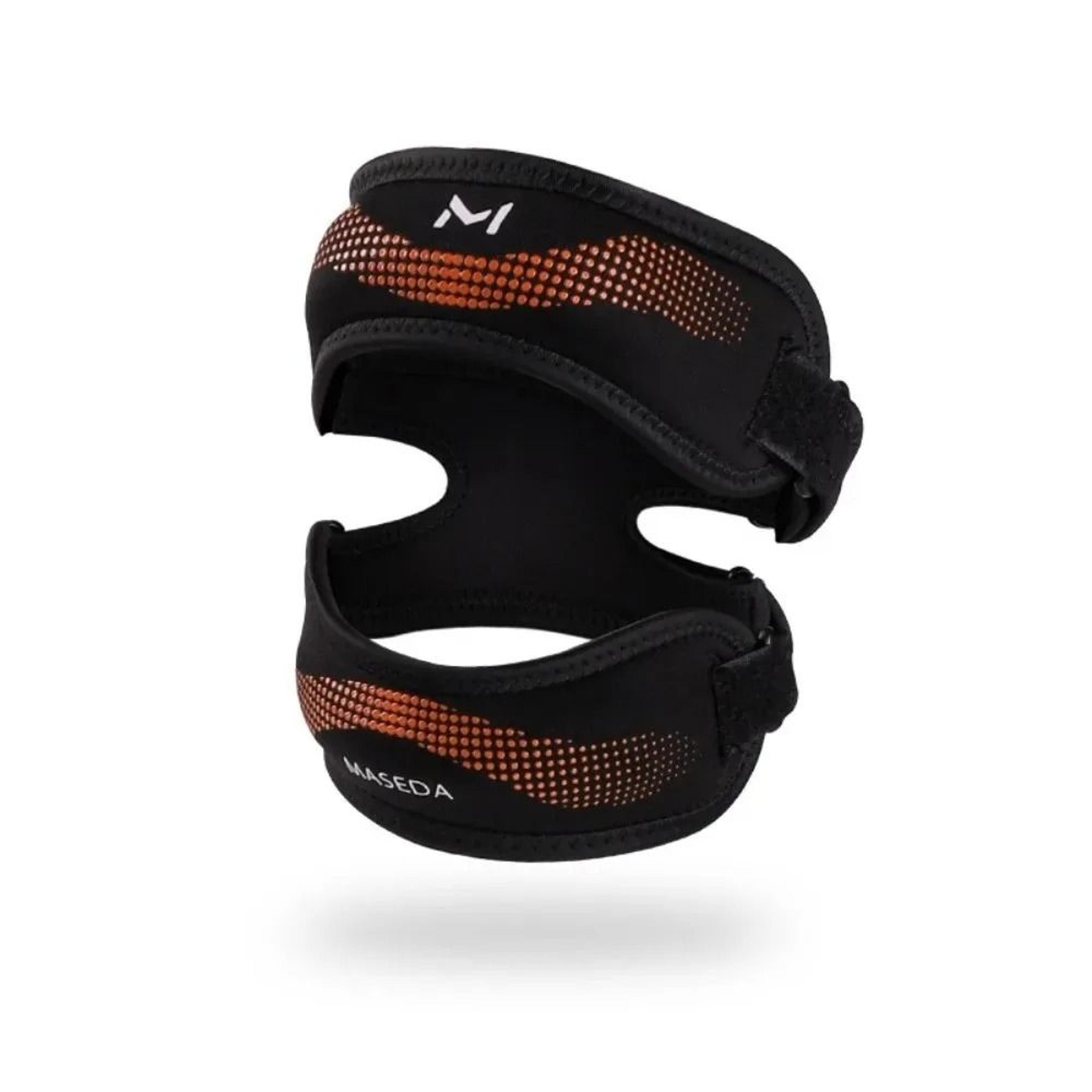 Soft Adjustable Double Patellar Band Knee Support Strap 9